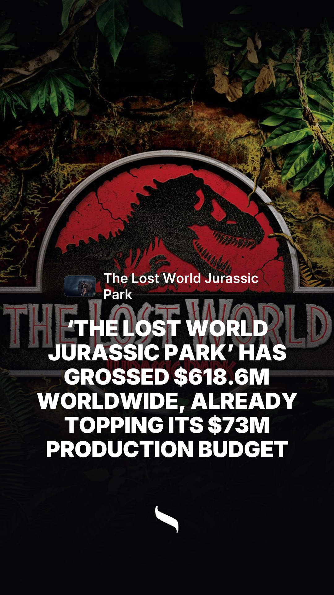 The Lost World Jurassic Park share card
