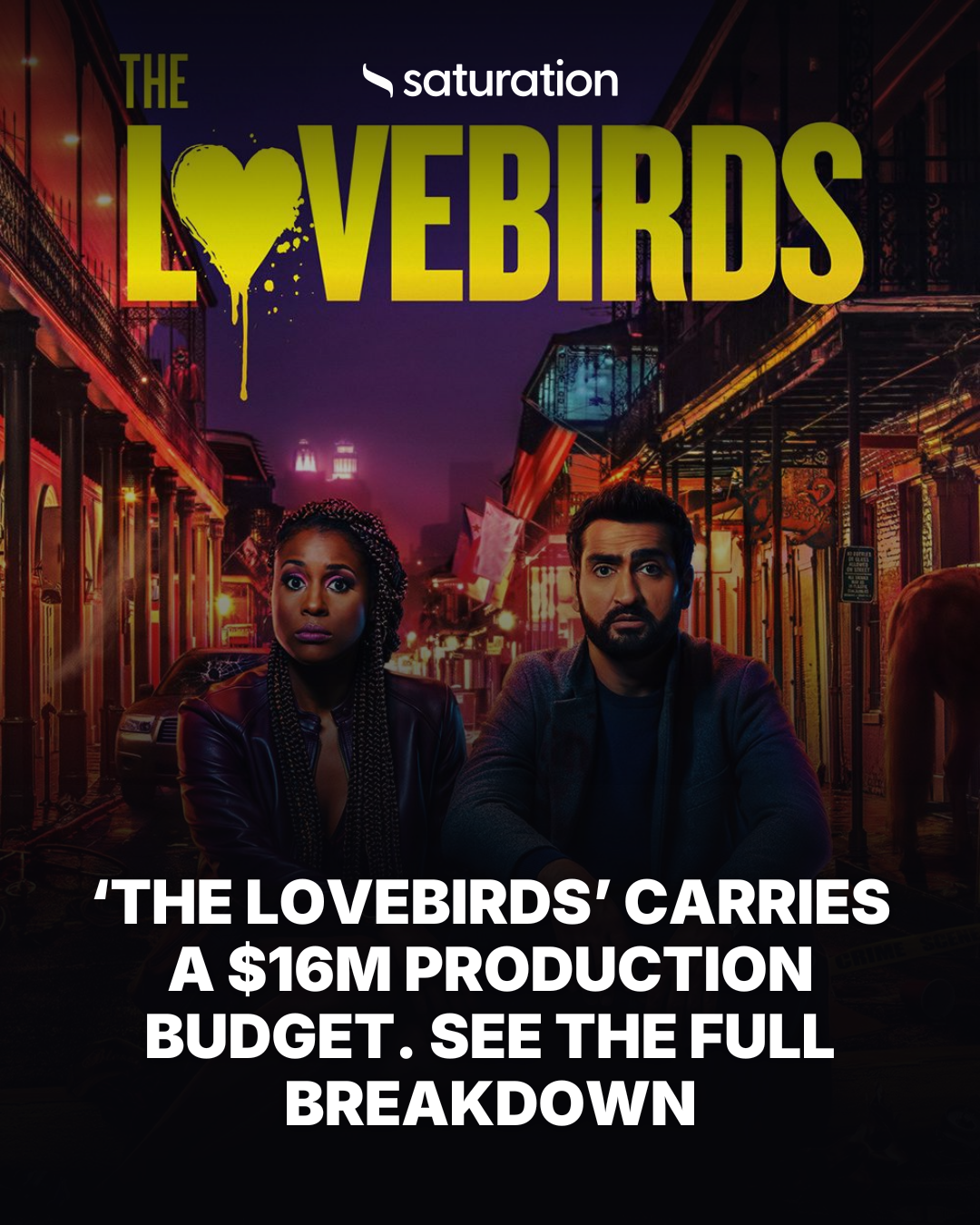 The Lovebirds share card