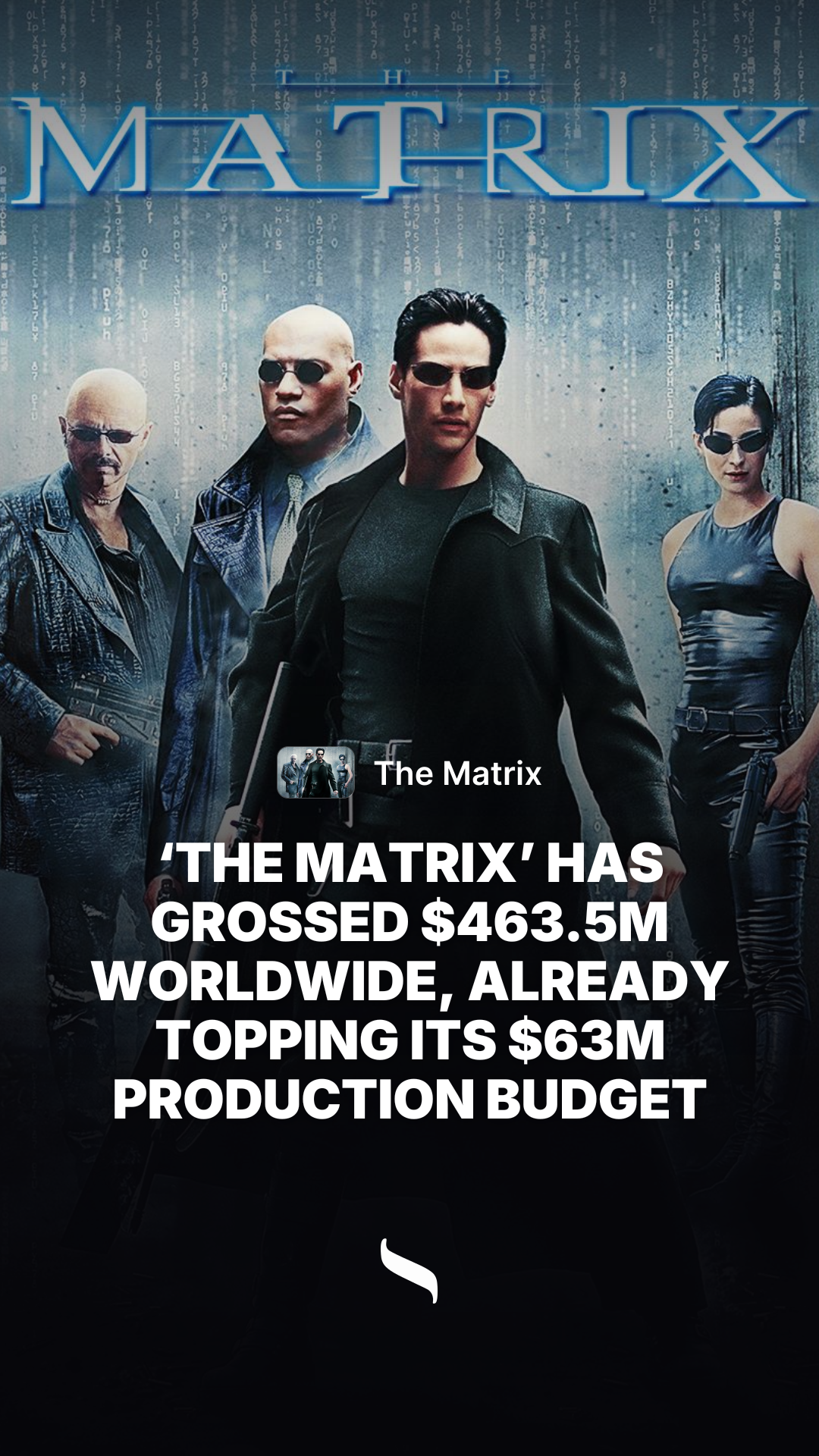 The Matrix share card