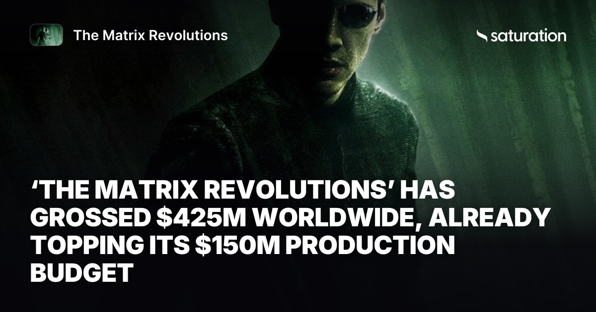 The Matrix Revolutions share card