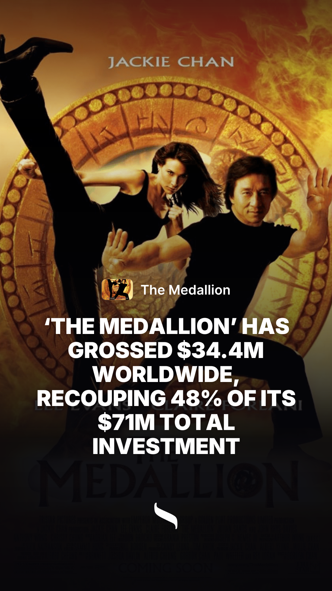 The Medallion share card