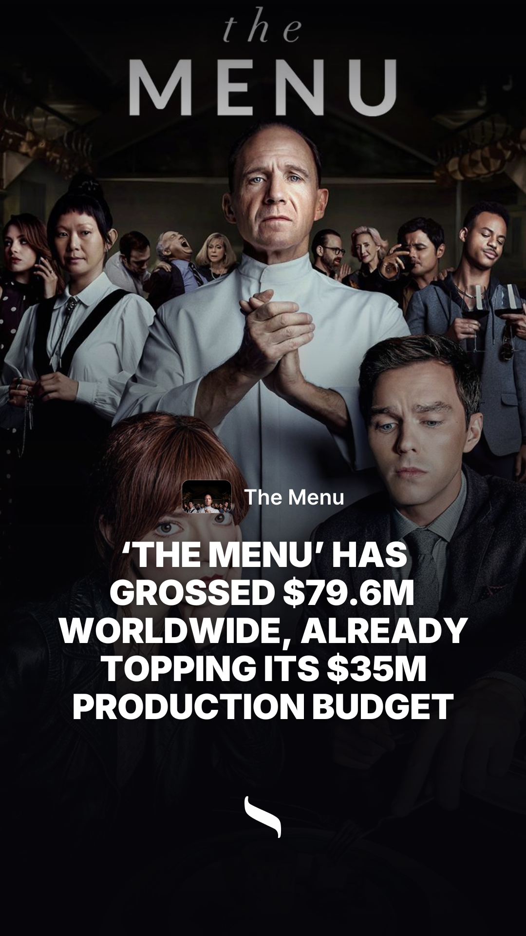 The Menu share card