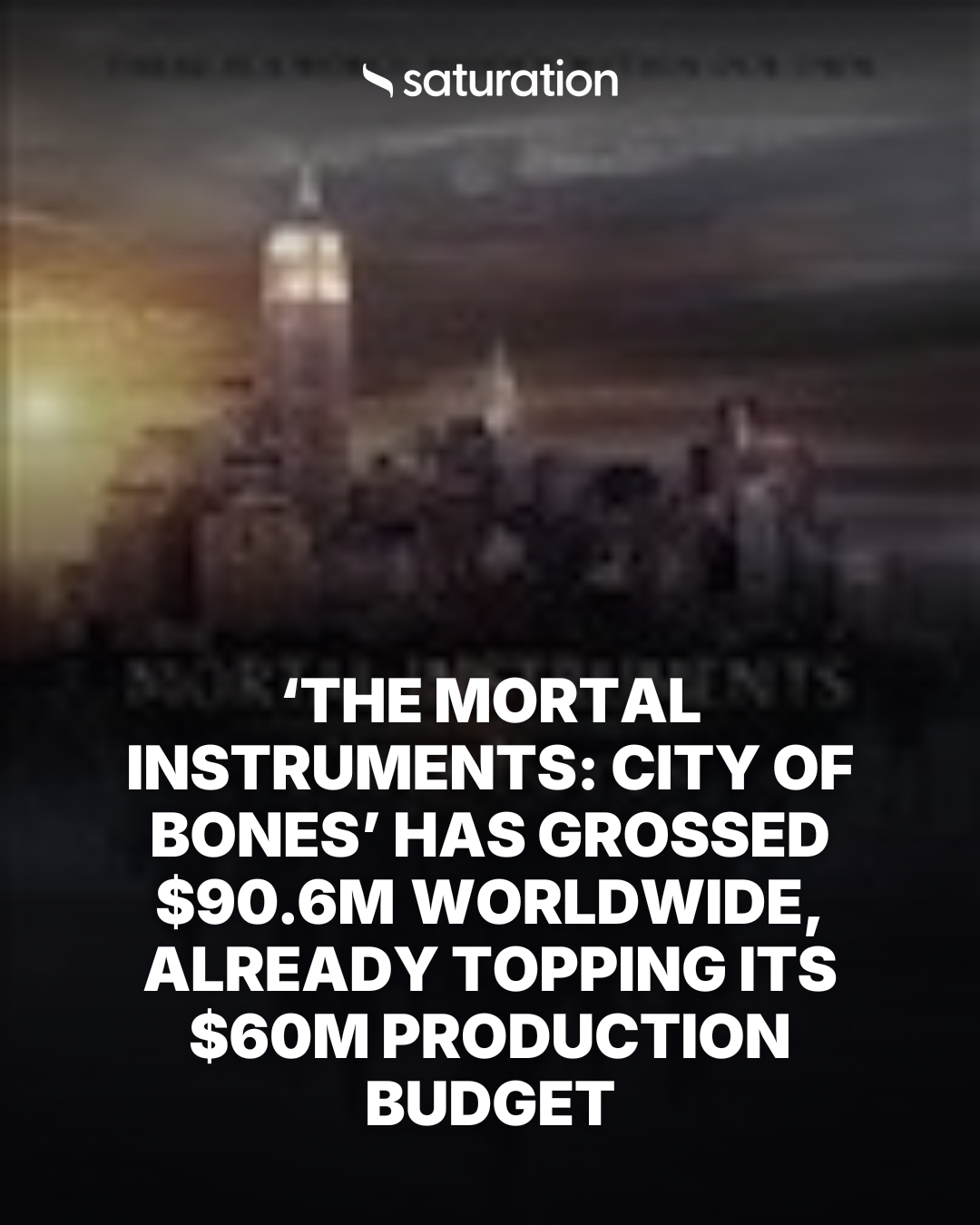 The Mortal Instruments: City of Bones share card