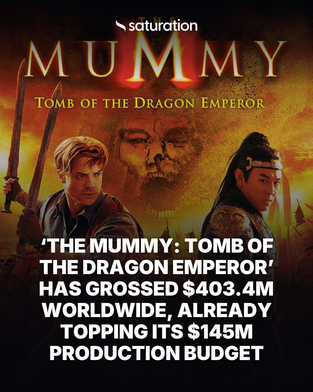 The Mummy: Tomb of the Dragon Emperor share card