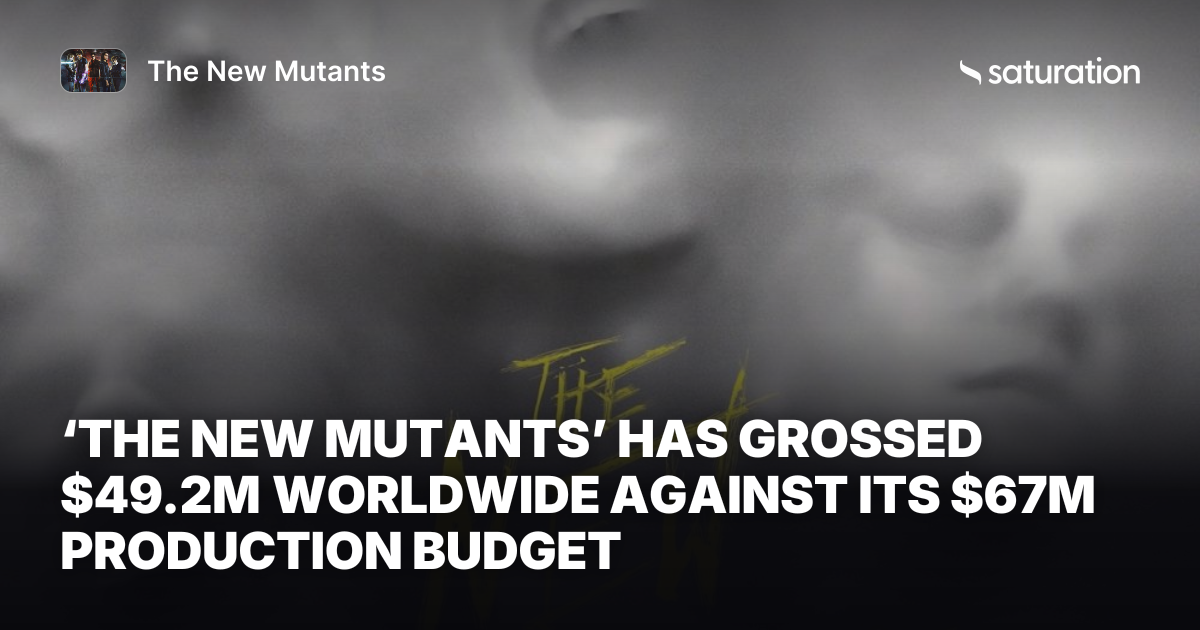The New Mutants share card