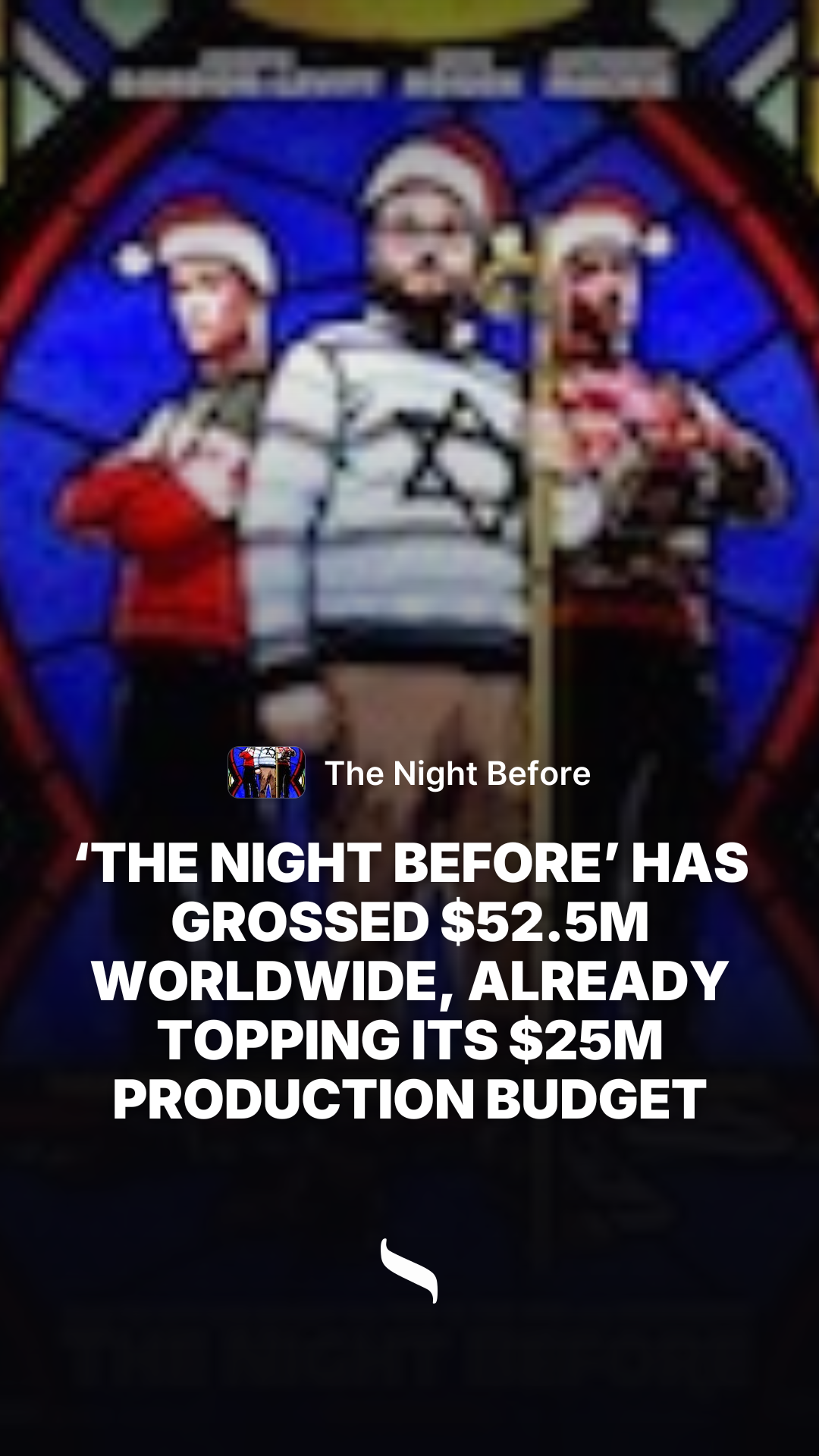 The Night Before share card