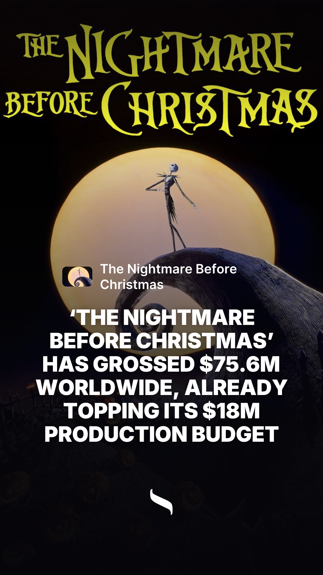 The Nightmare Before Christmas share card