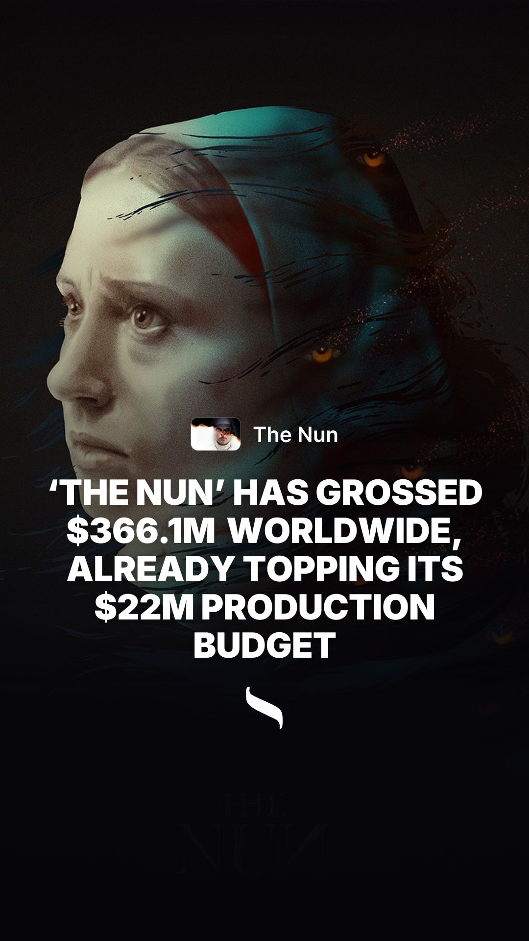 The Nun share card