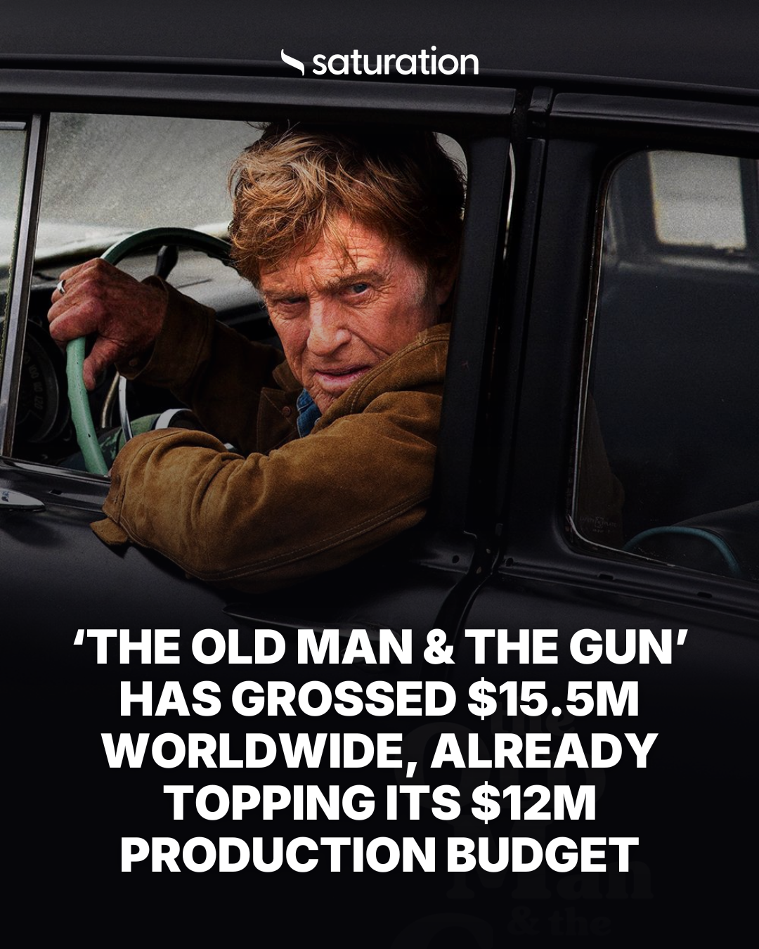 The Old Man & the Gun share card