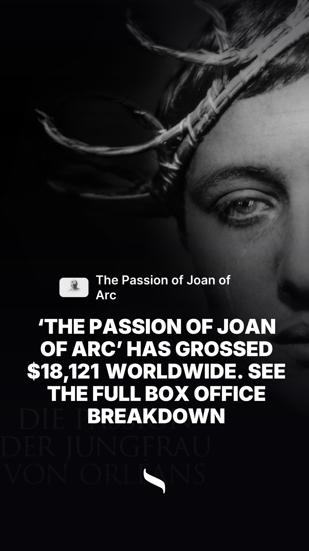 The Passion of Joan of Arc share card