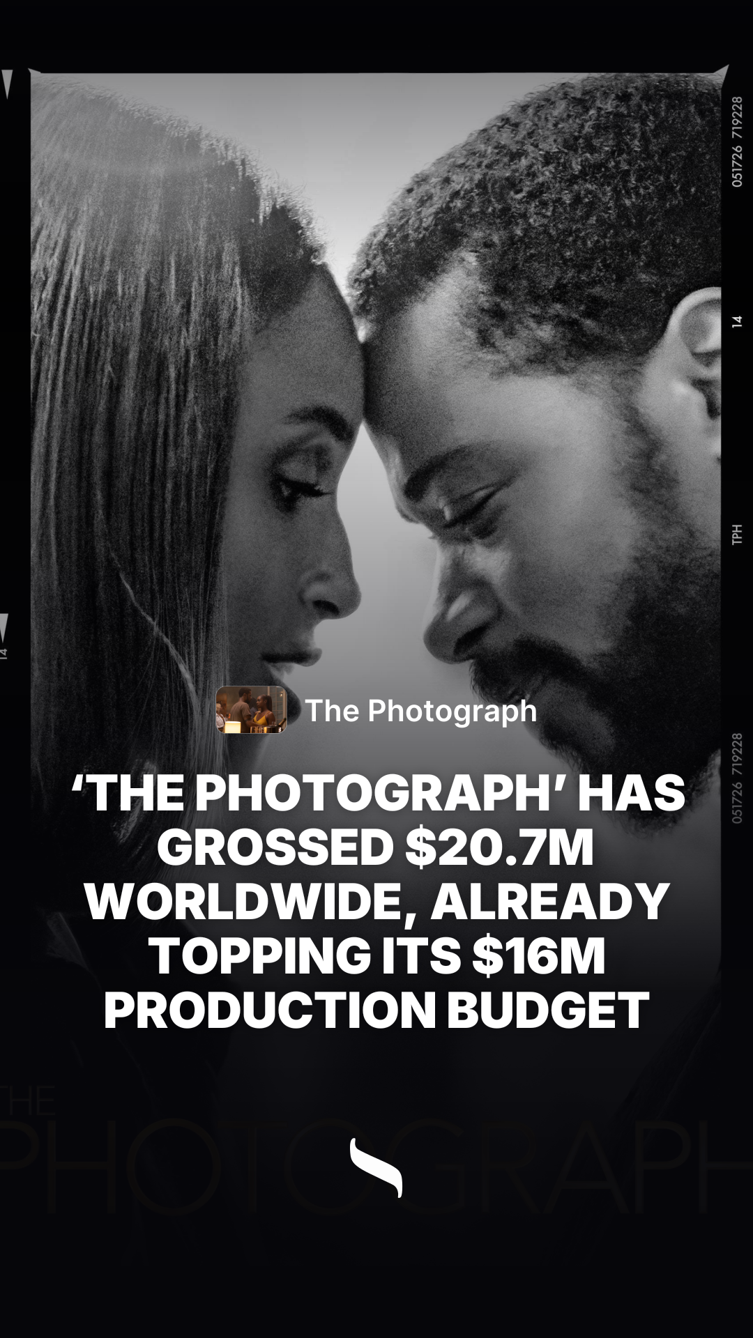 The Photograph share card
