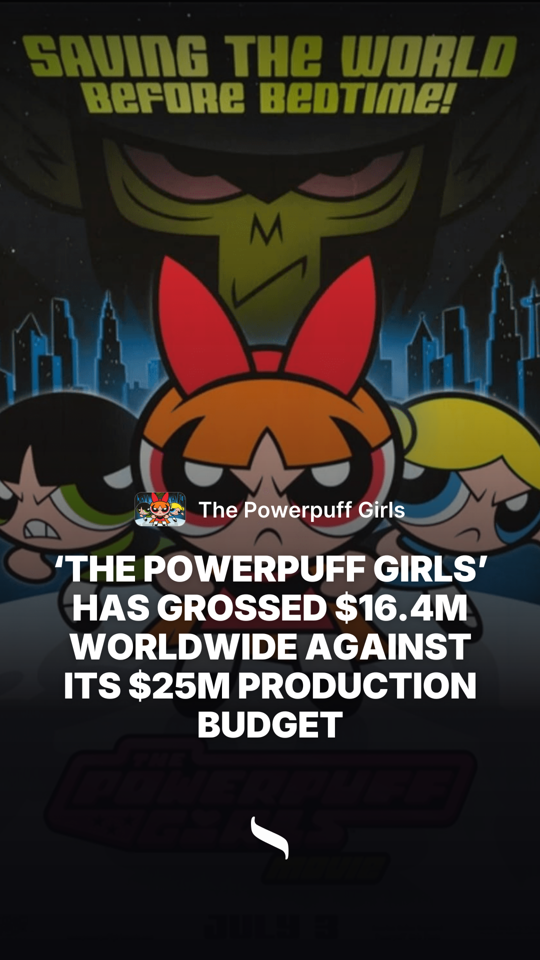 The Powerpuff Girls share card