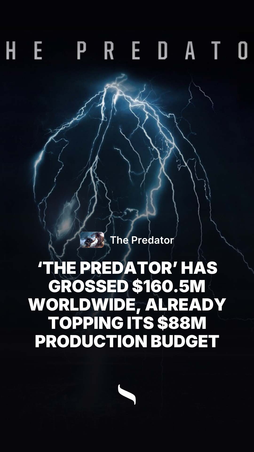 The Predator share card