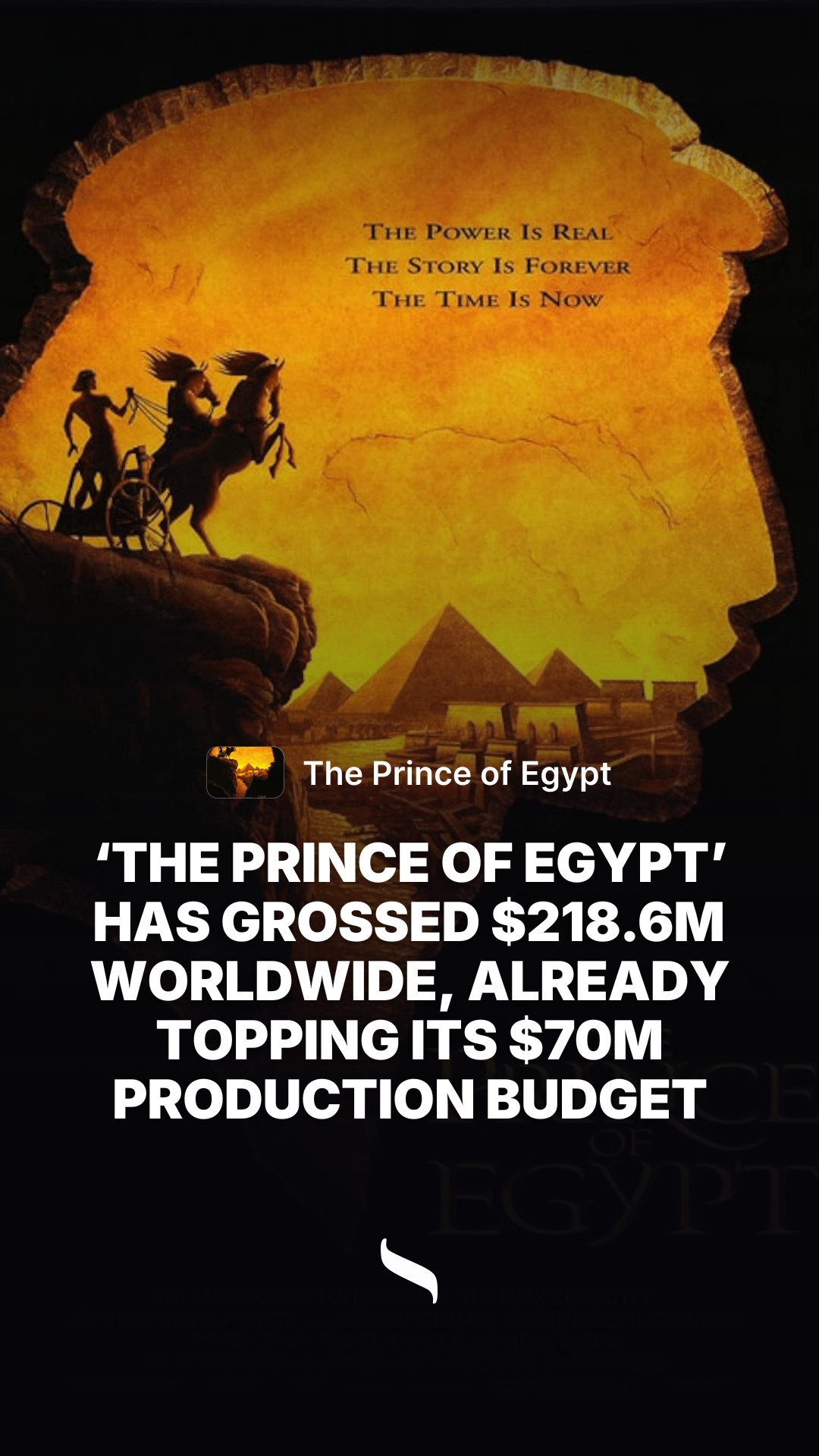 The Prince of Egypt share card