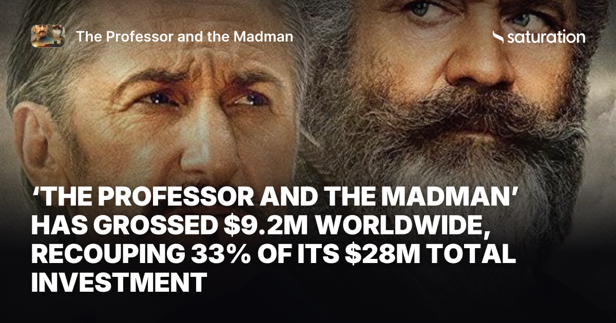 The Professor and the Madman share card