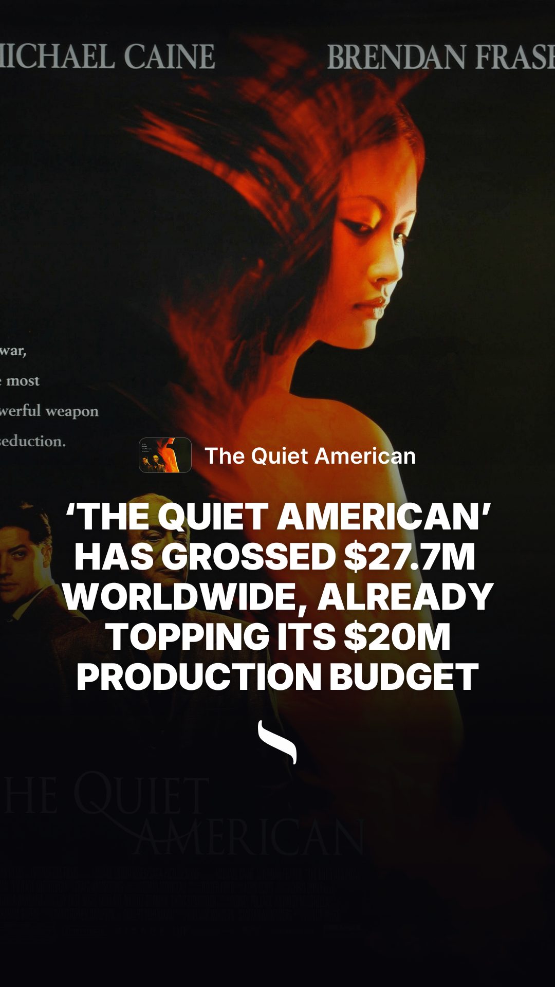 The Quiet American (2002) share card