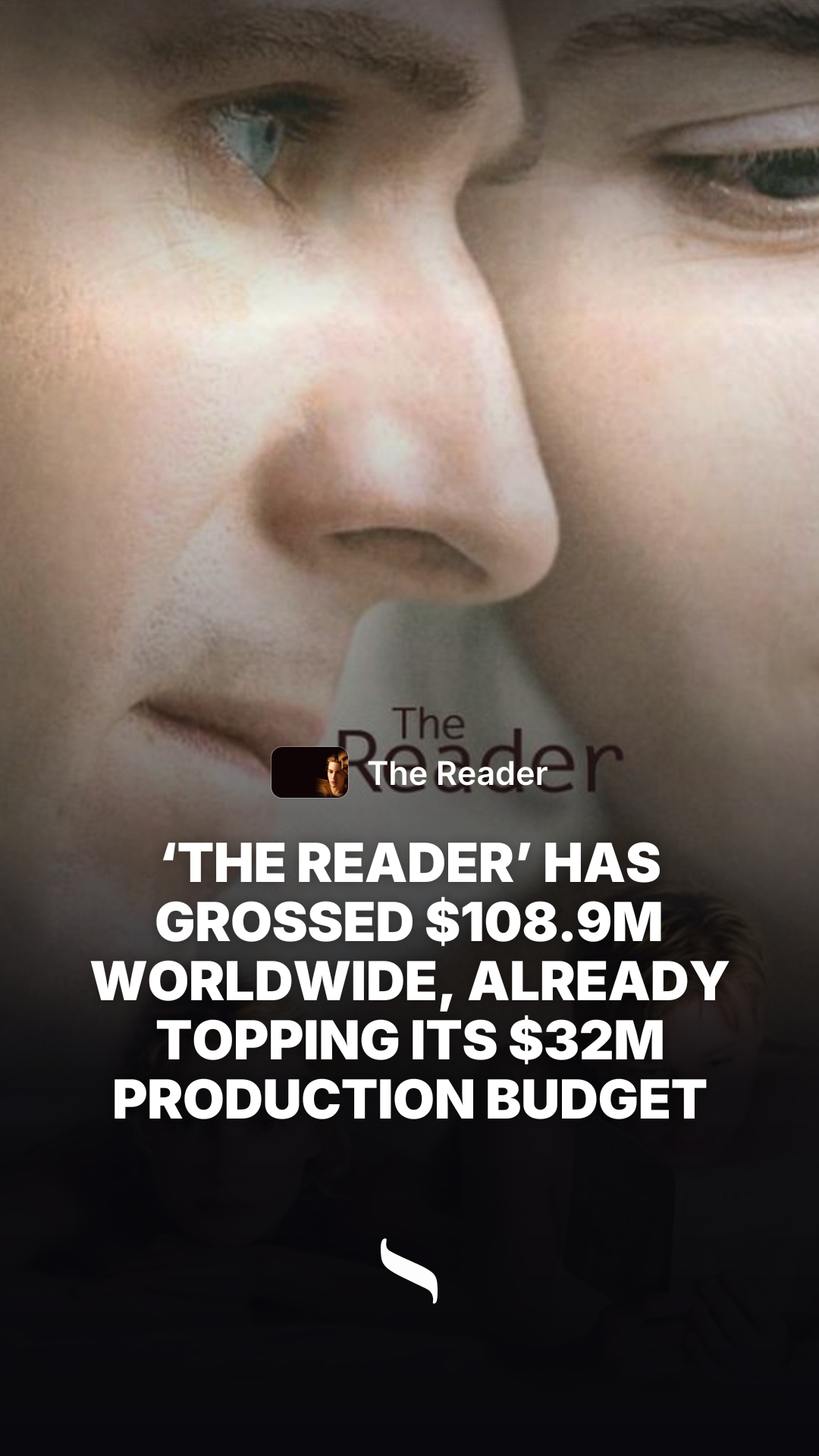 The Reader share card