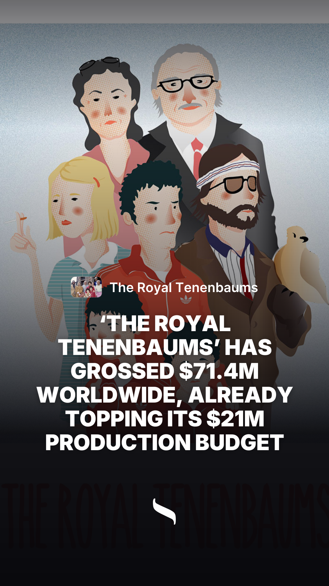 The Royal Tenenbaums share card