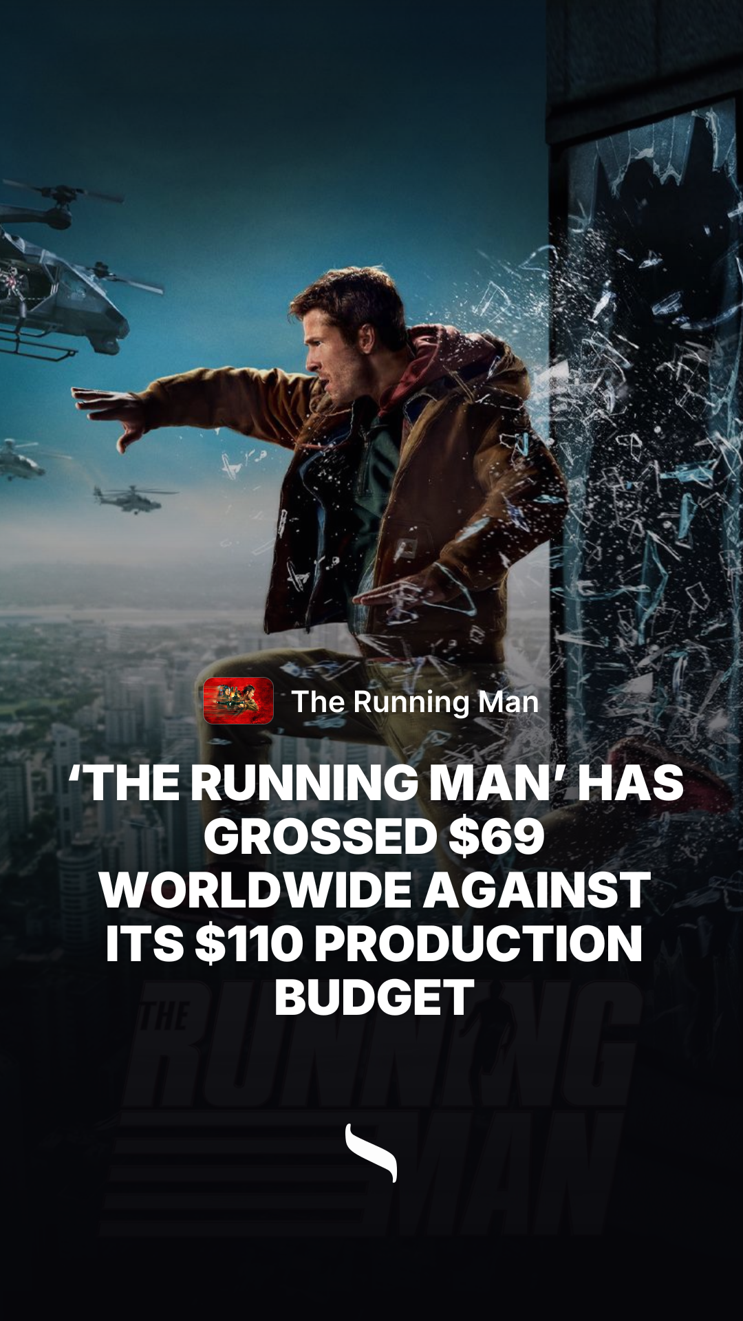 The Running Man share card