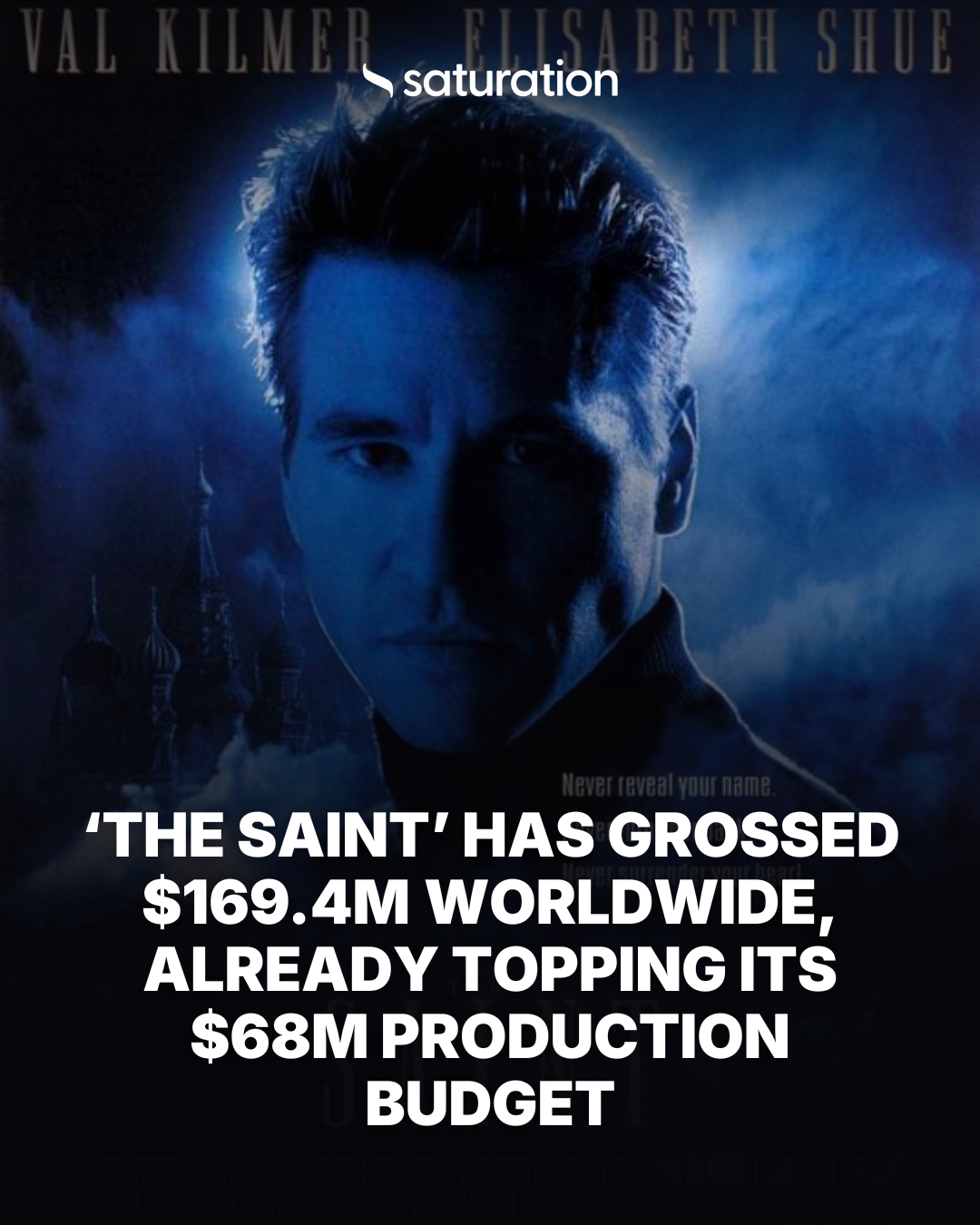 The Saint share card