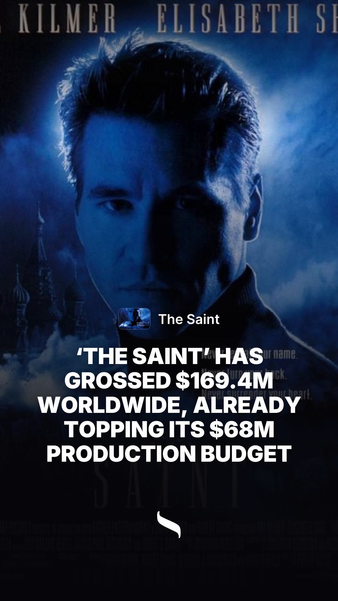 The Saint share card
