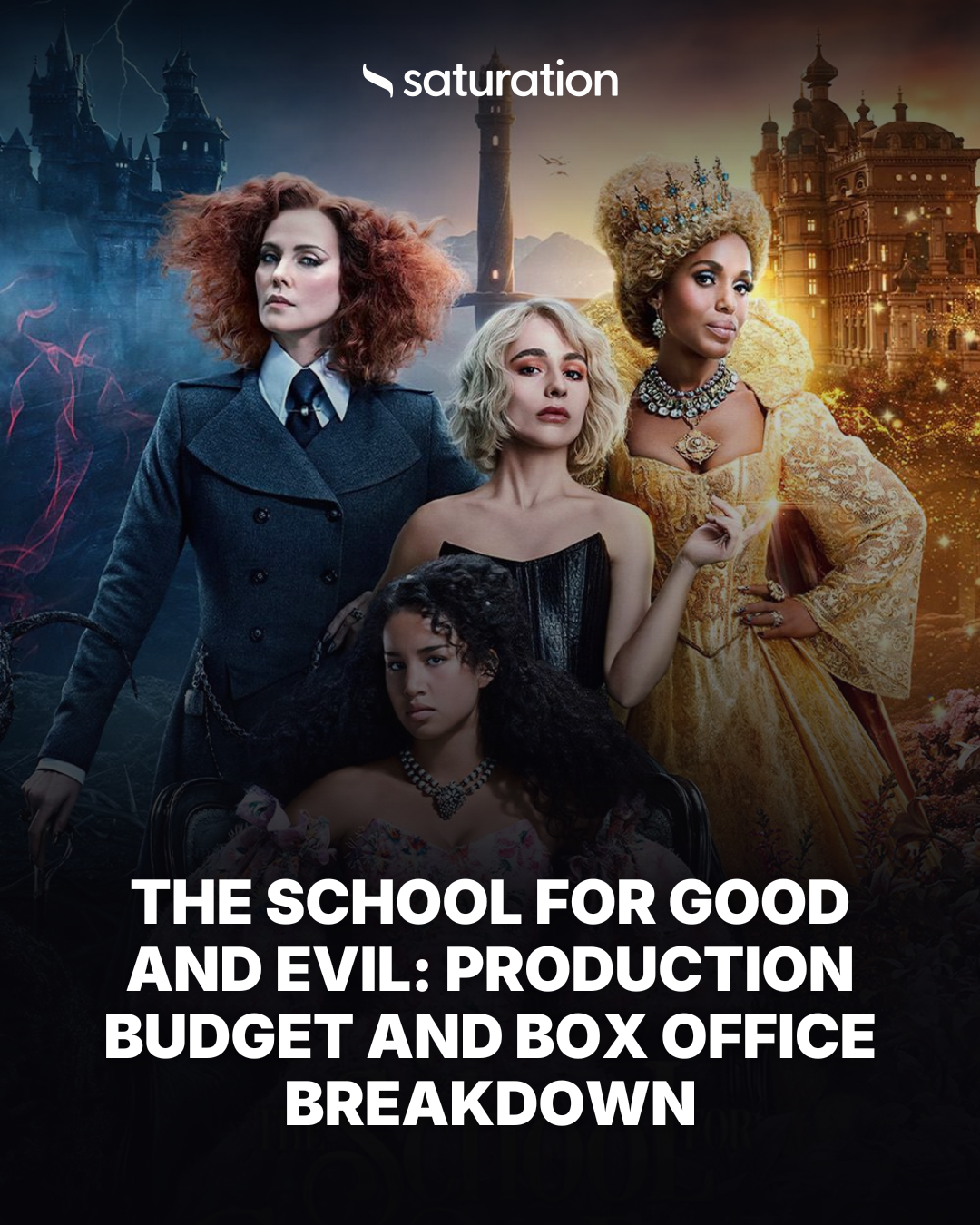 The School for Good and Evil share card