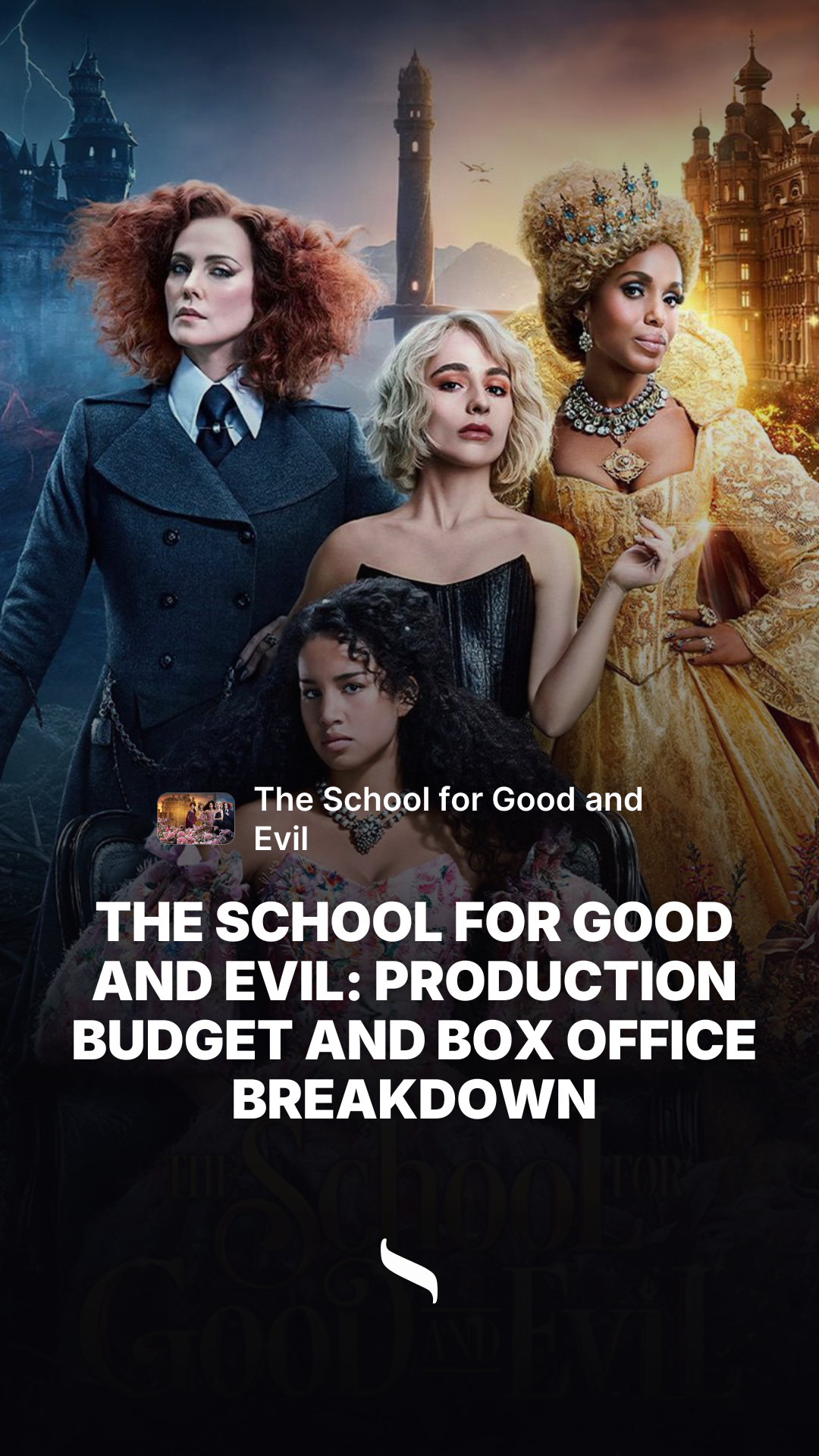 The School for Good and Evil share card