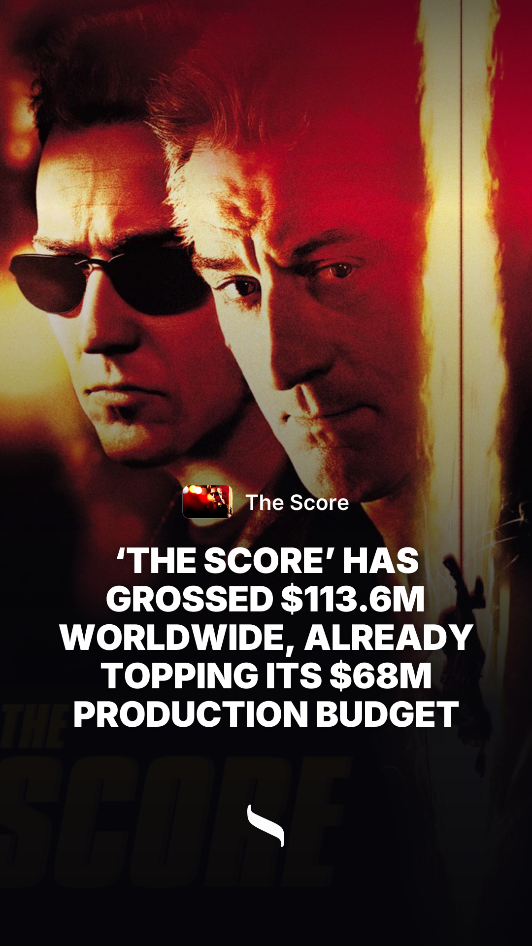 The Score share card