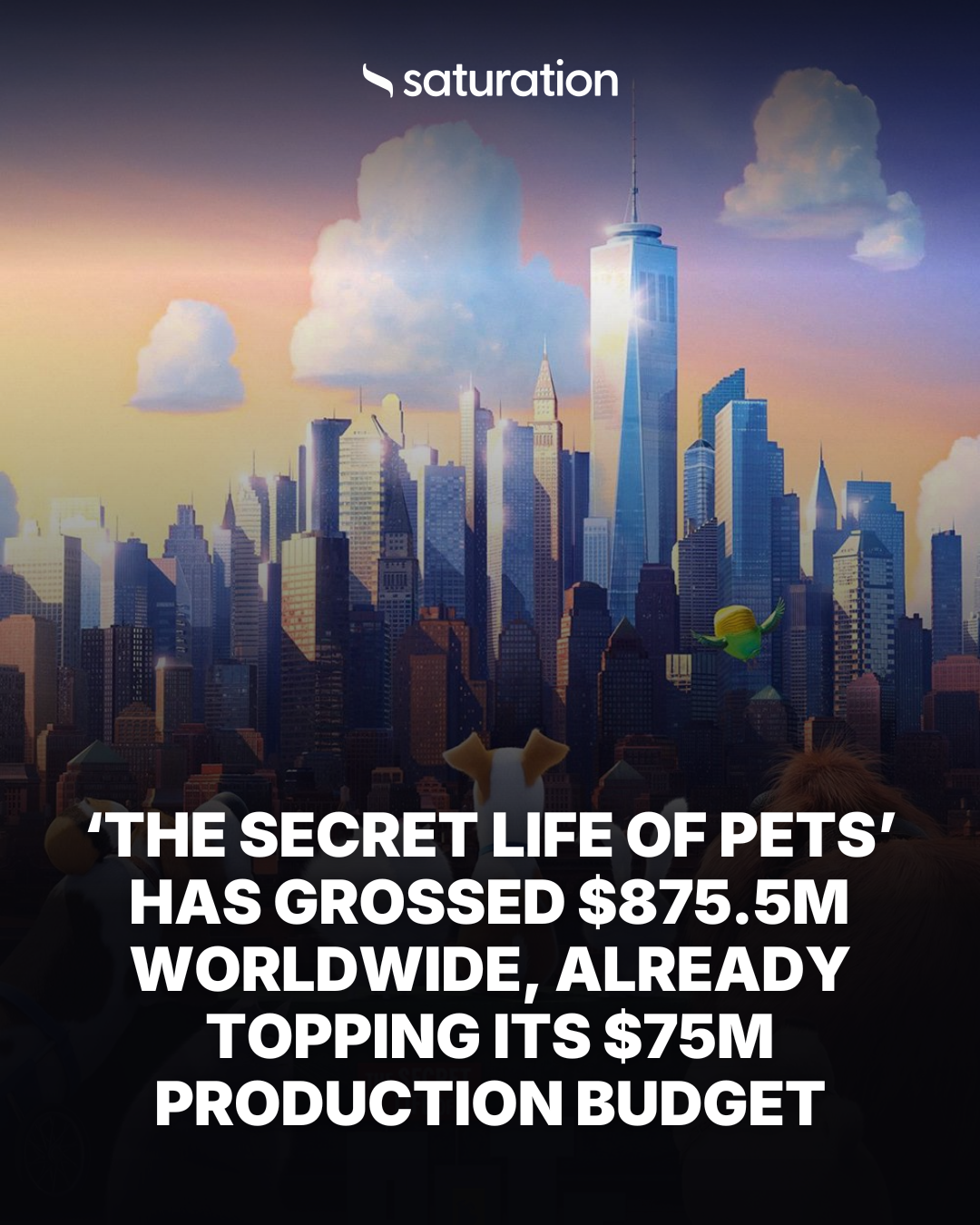 The Secret Life of Pets share card