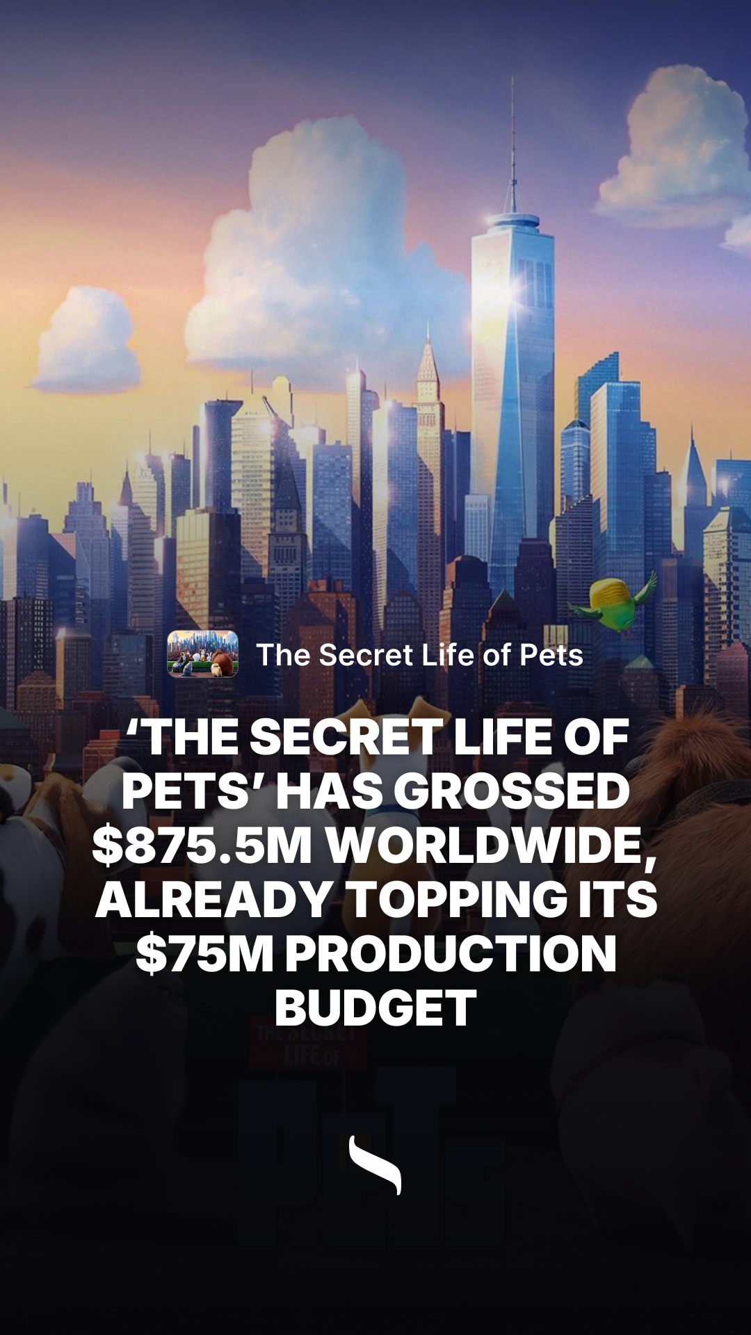 The Secret Life of Pets share card