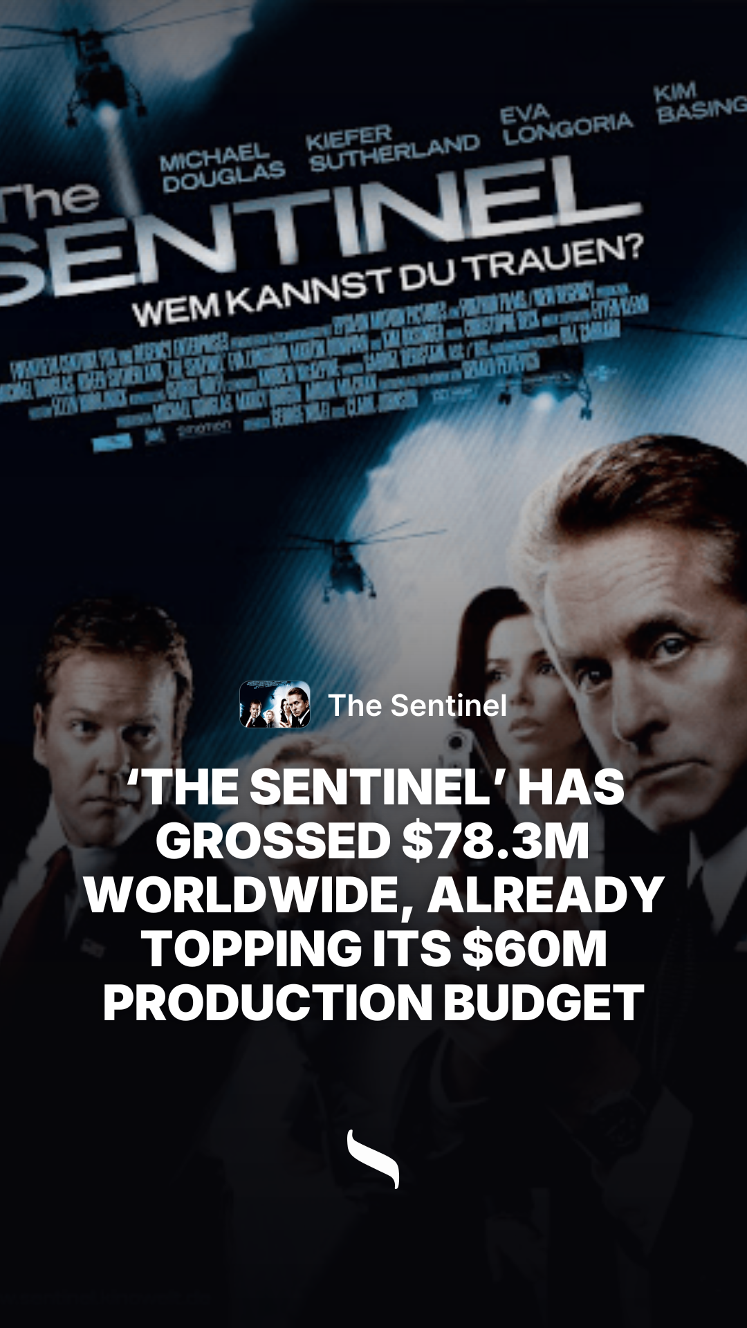 The Sentinel share card
