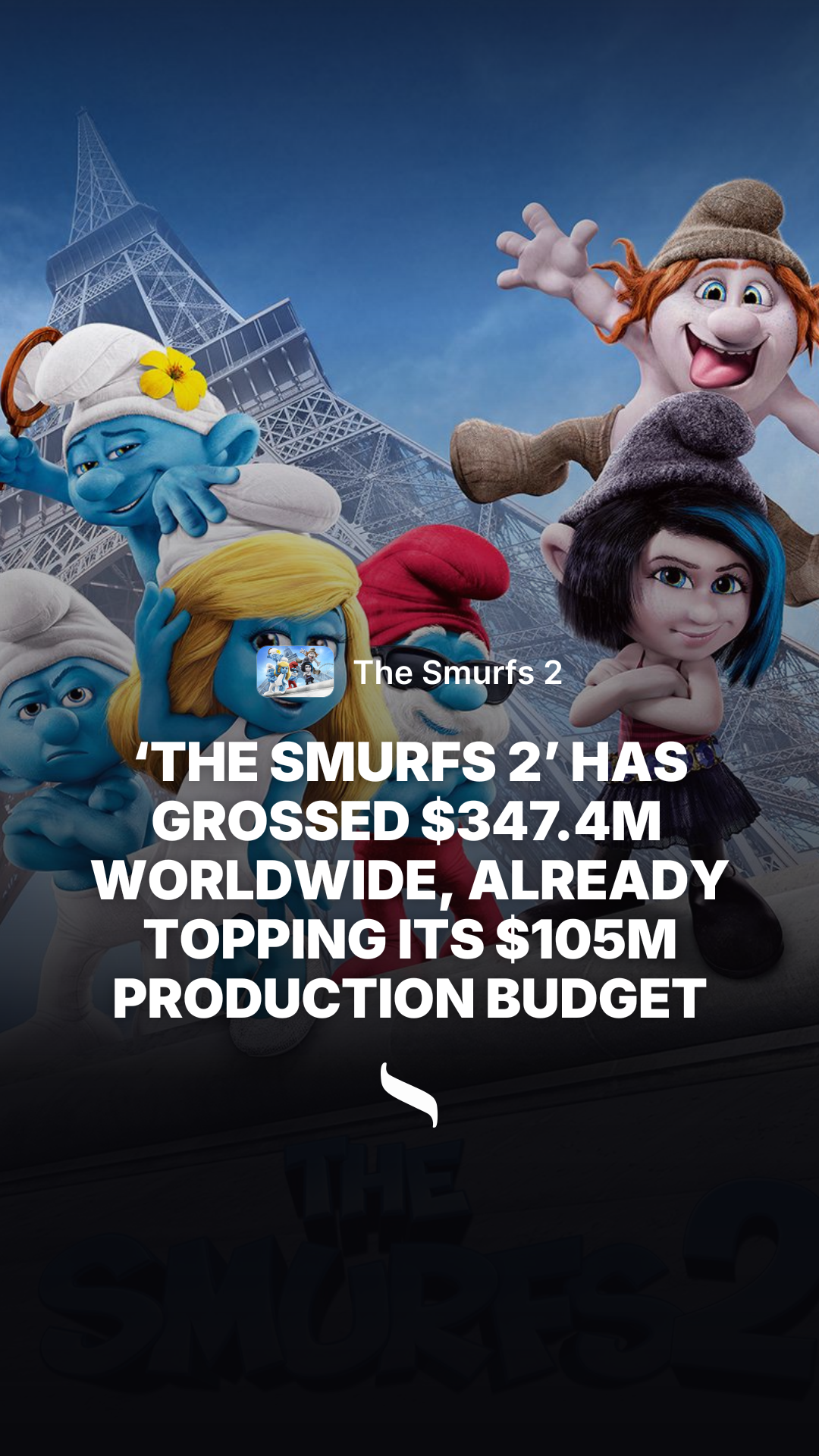 The Smurfs 2 share card