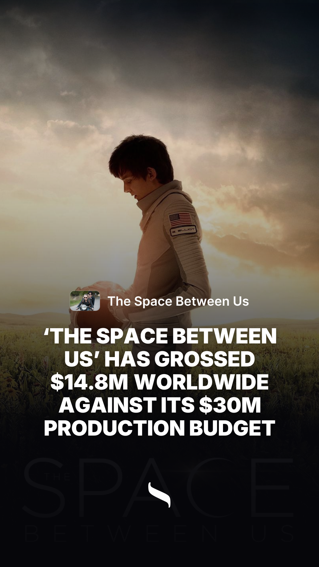 The Space Between Us share card