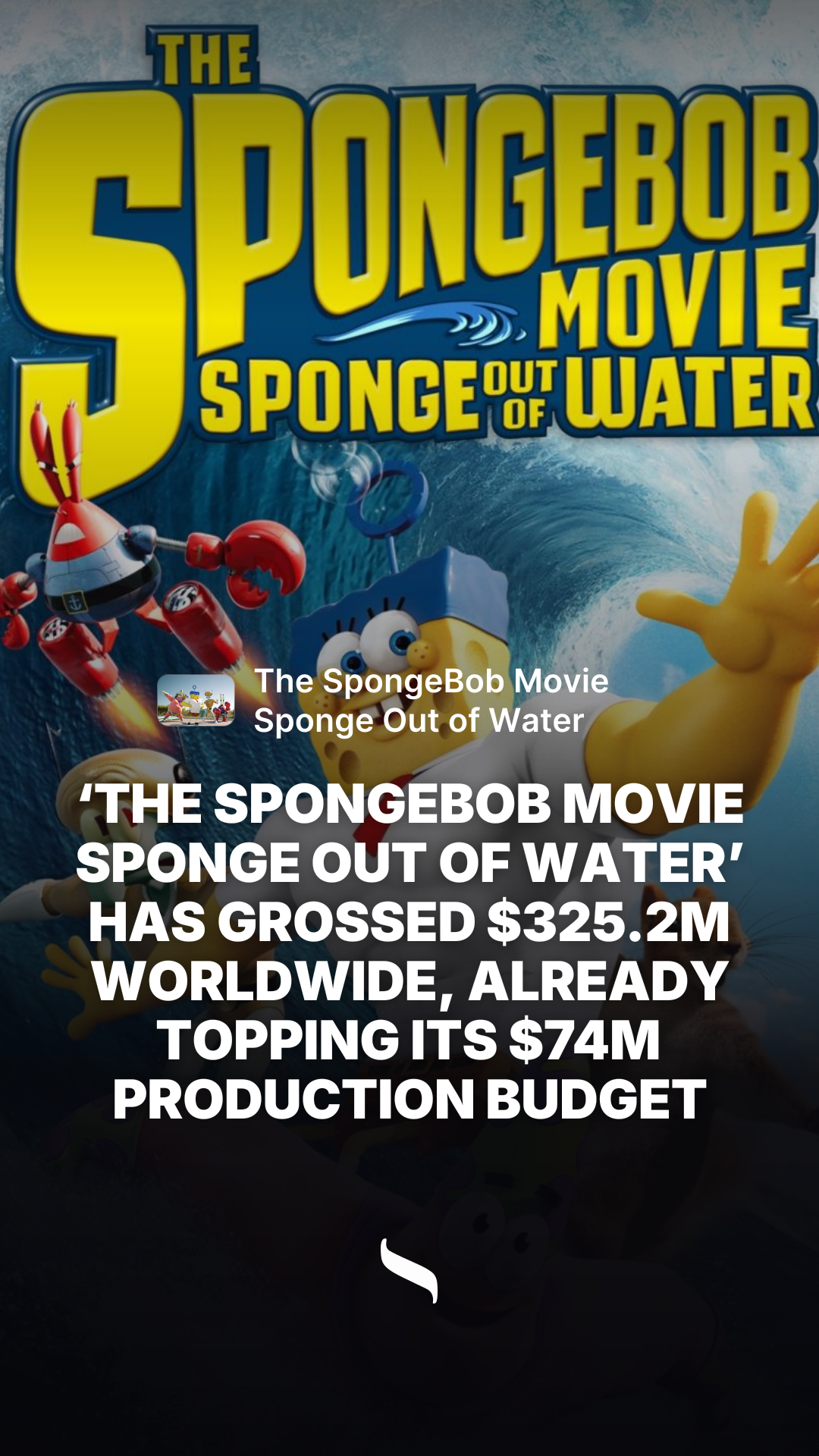 The SpongeBob Movie Sponge Out of Water share card
