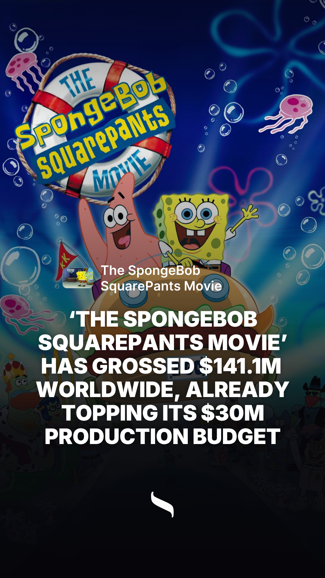 The SpongeBob SquarePants Movie share card