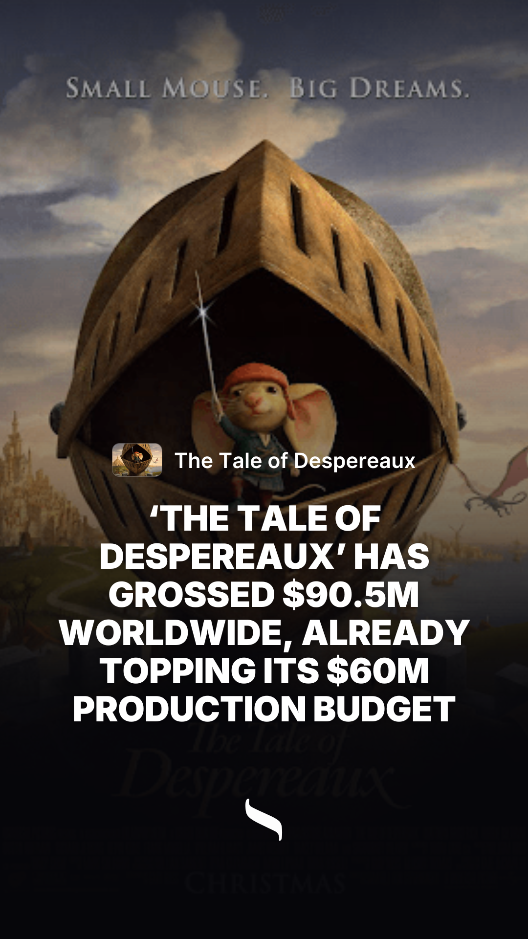 The Tale of Despereaux share card