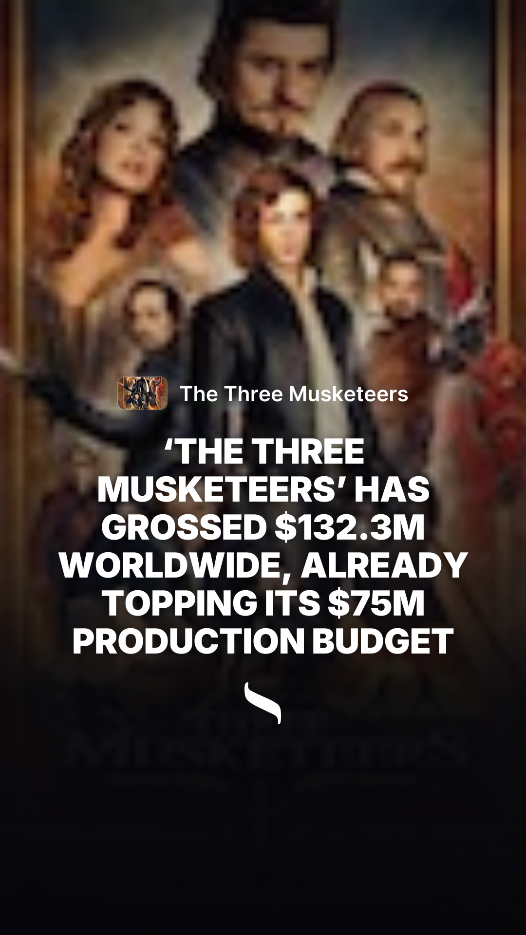 The Three Musketeers share card
