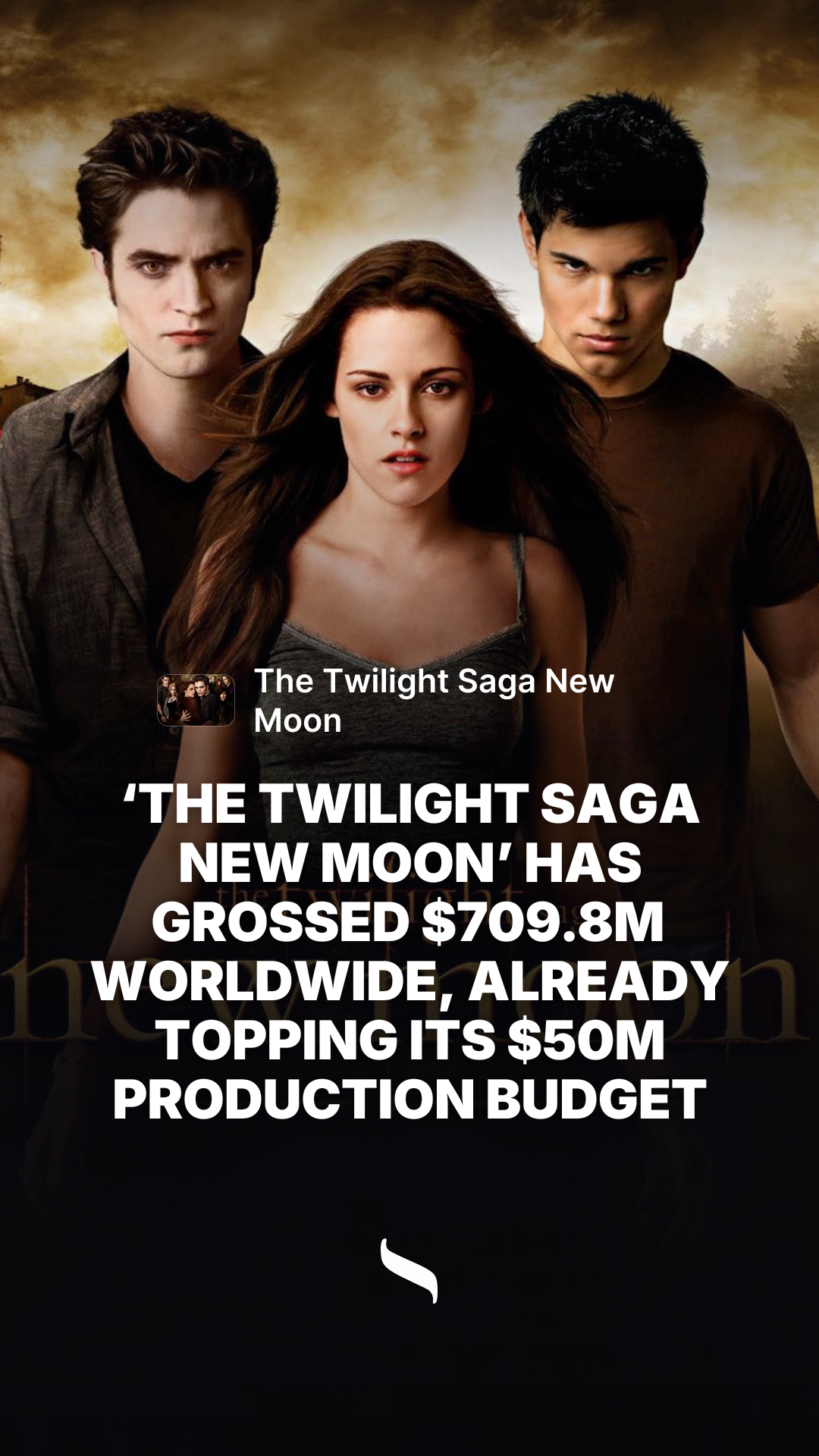 The Twilight Saga New Moon share card