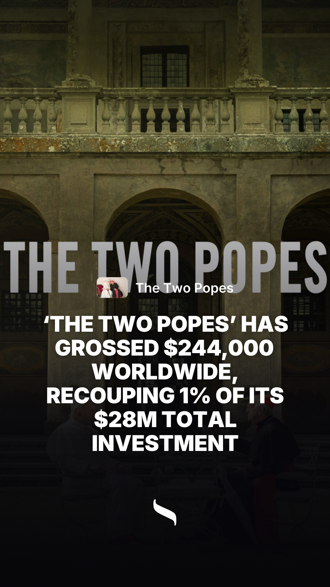 The Two Popes share card