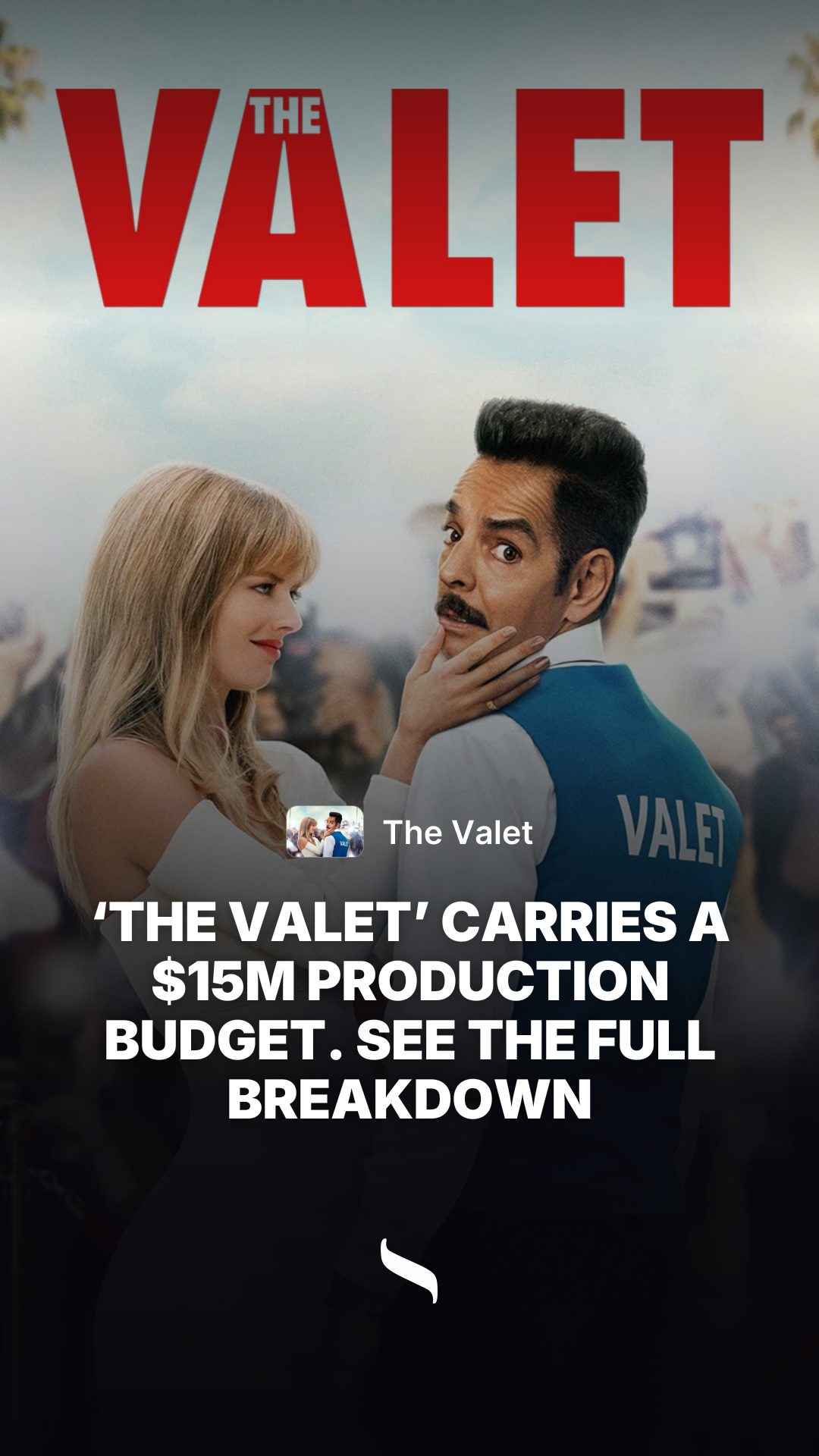 The Valet share card