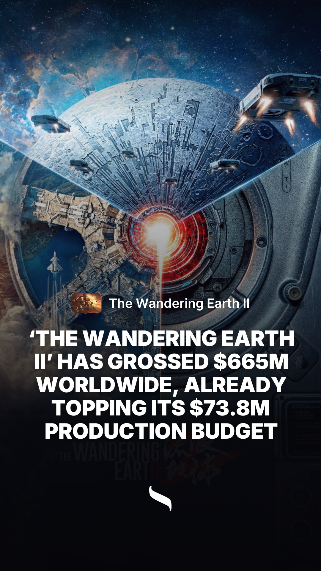 The Wandering Earth II share card