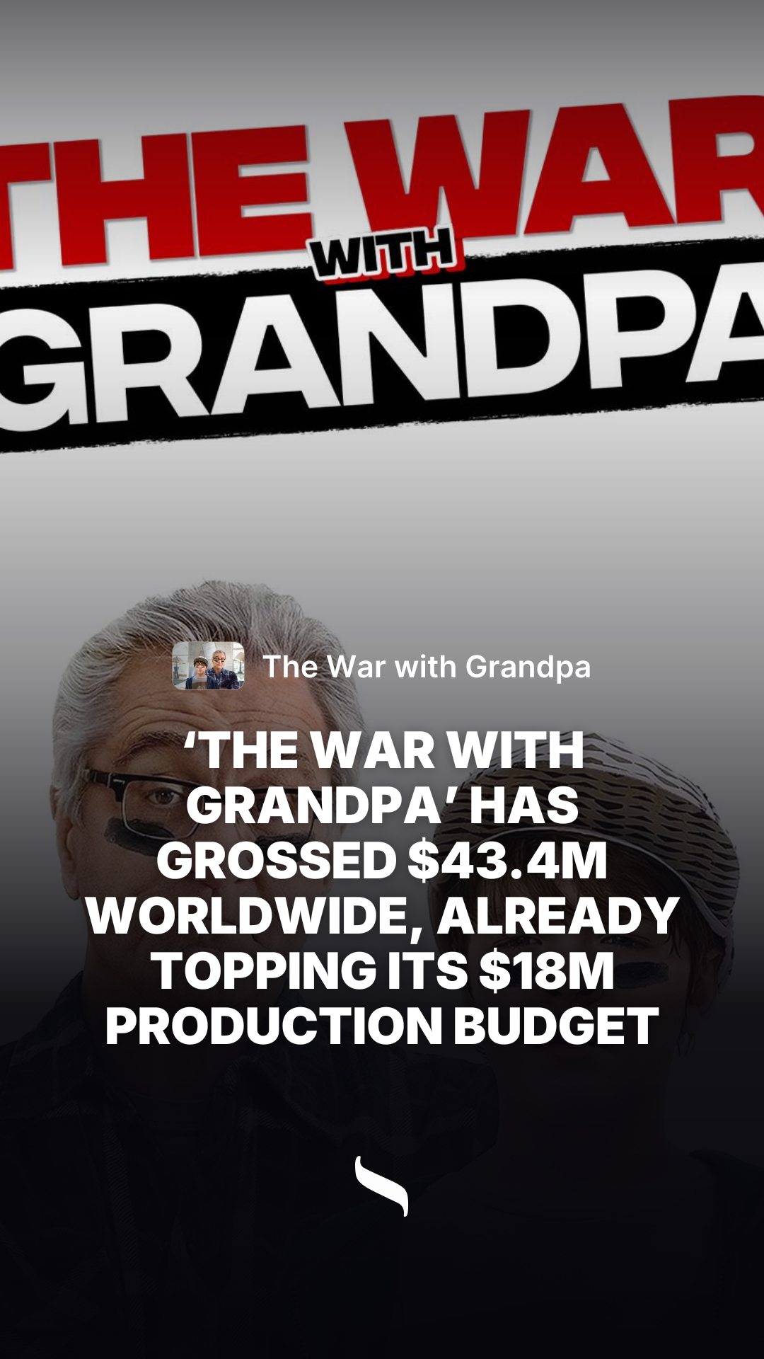 The War with Grandpa share card