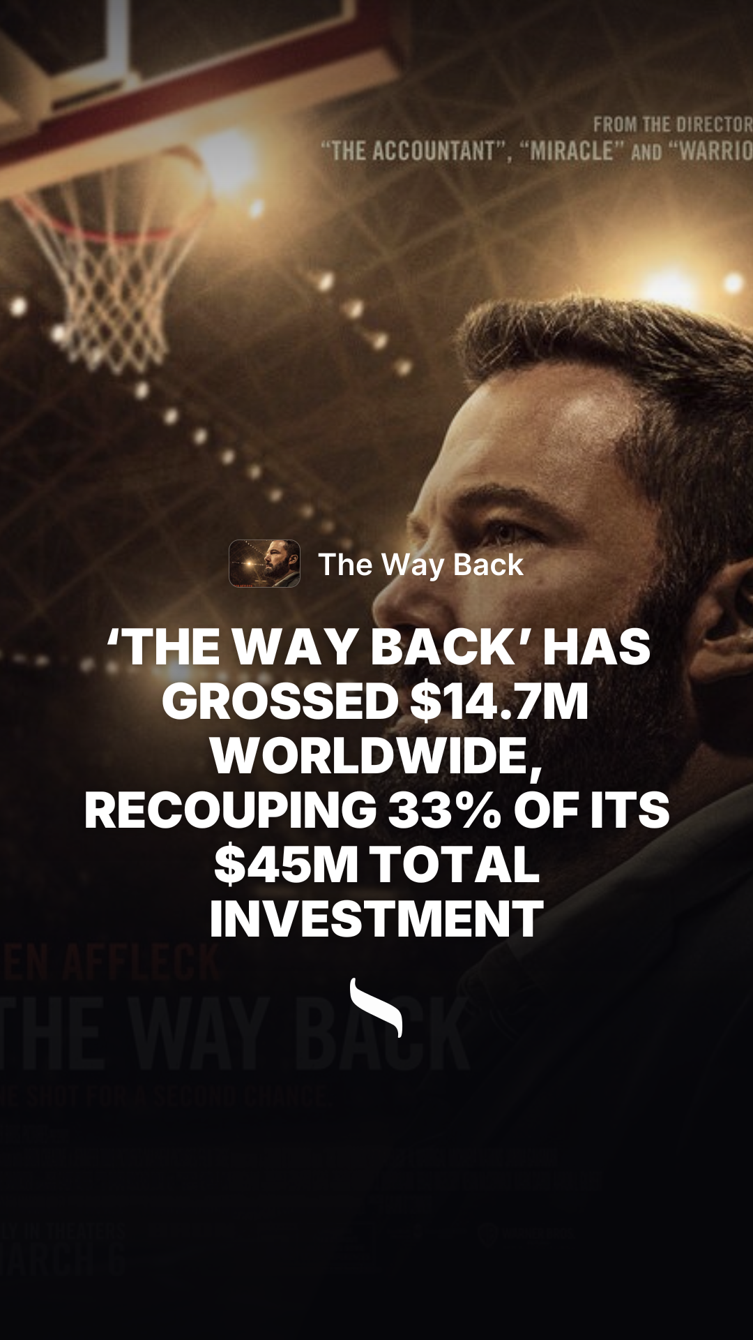 The Way Back (2020) share card