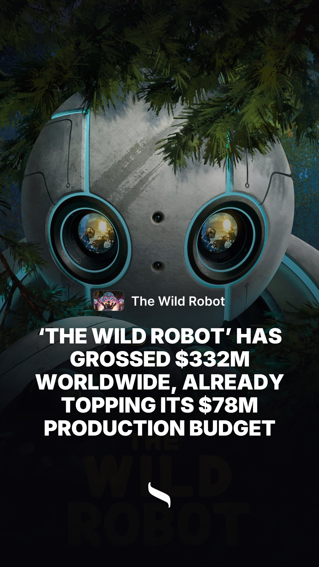 The Wild Robot share card