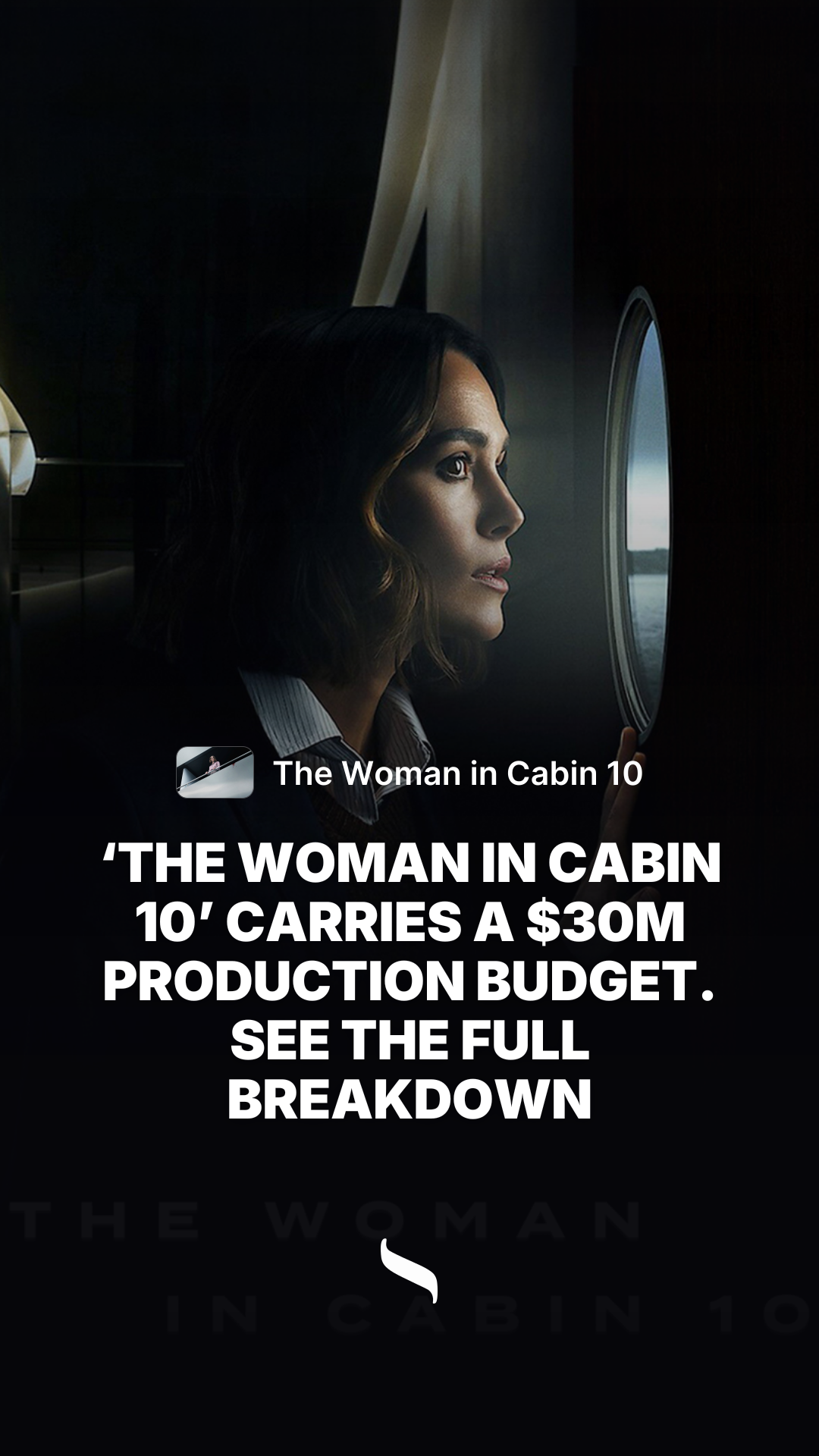 The Woman in Cabin 10 share card