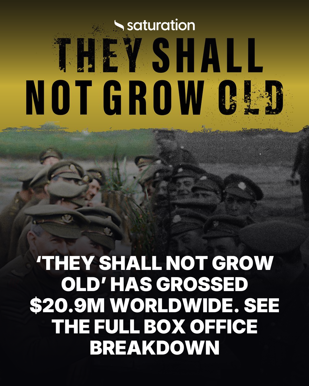 They Shall Not Grow Old share card