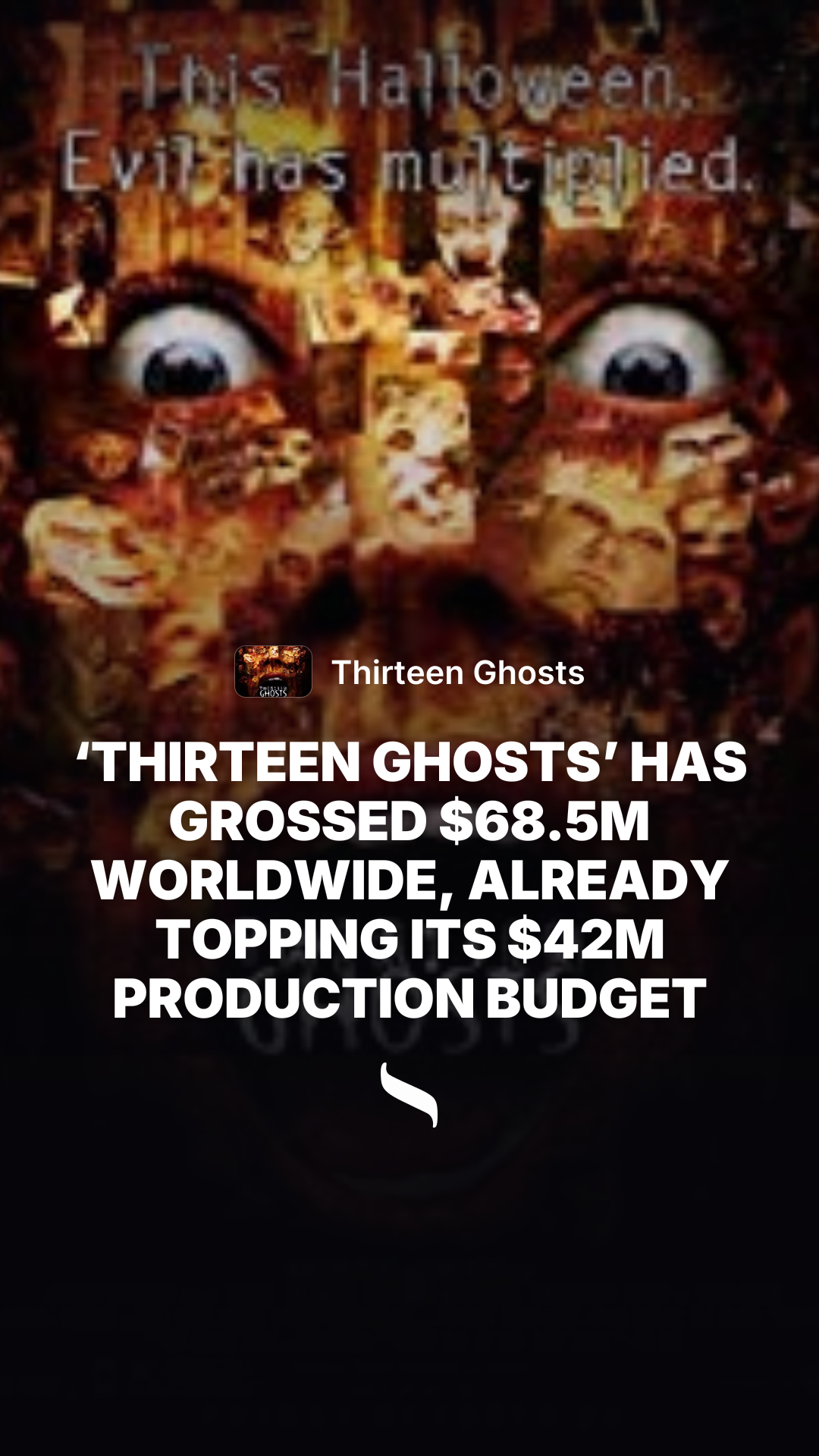 Thirteen Ghosts (2001) share card