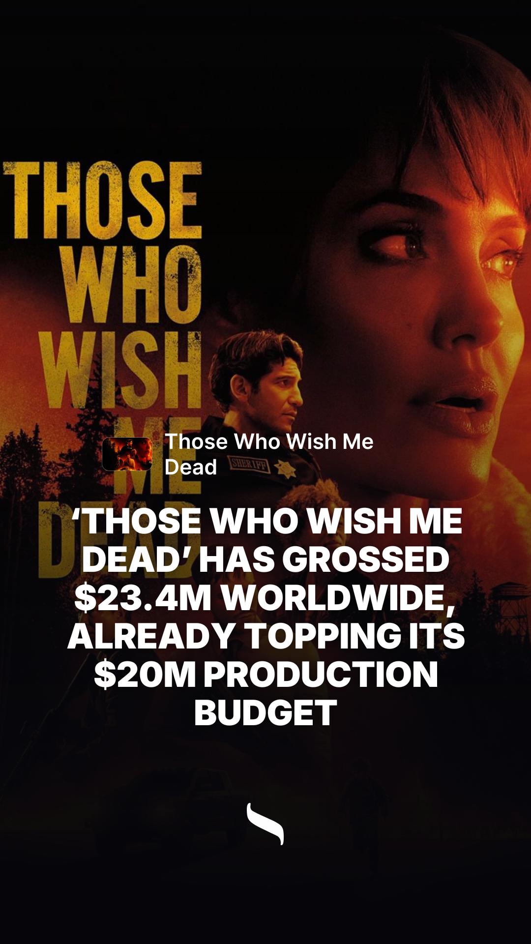 Those Who Wish Me Dead share card
