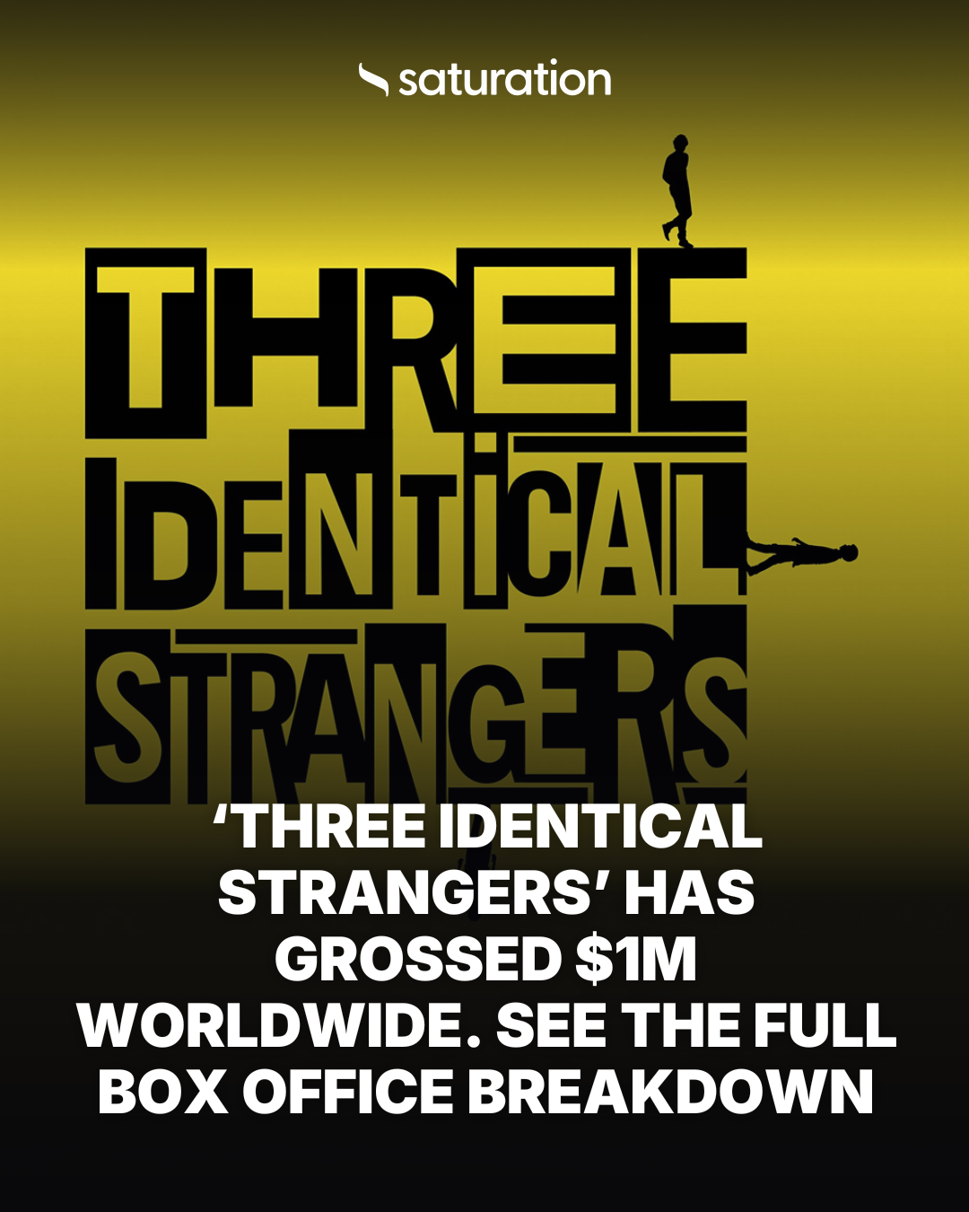 Three Identical Strangers share card