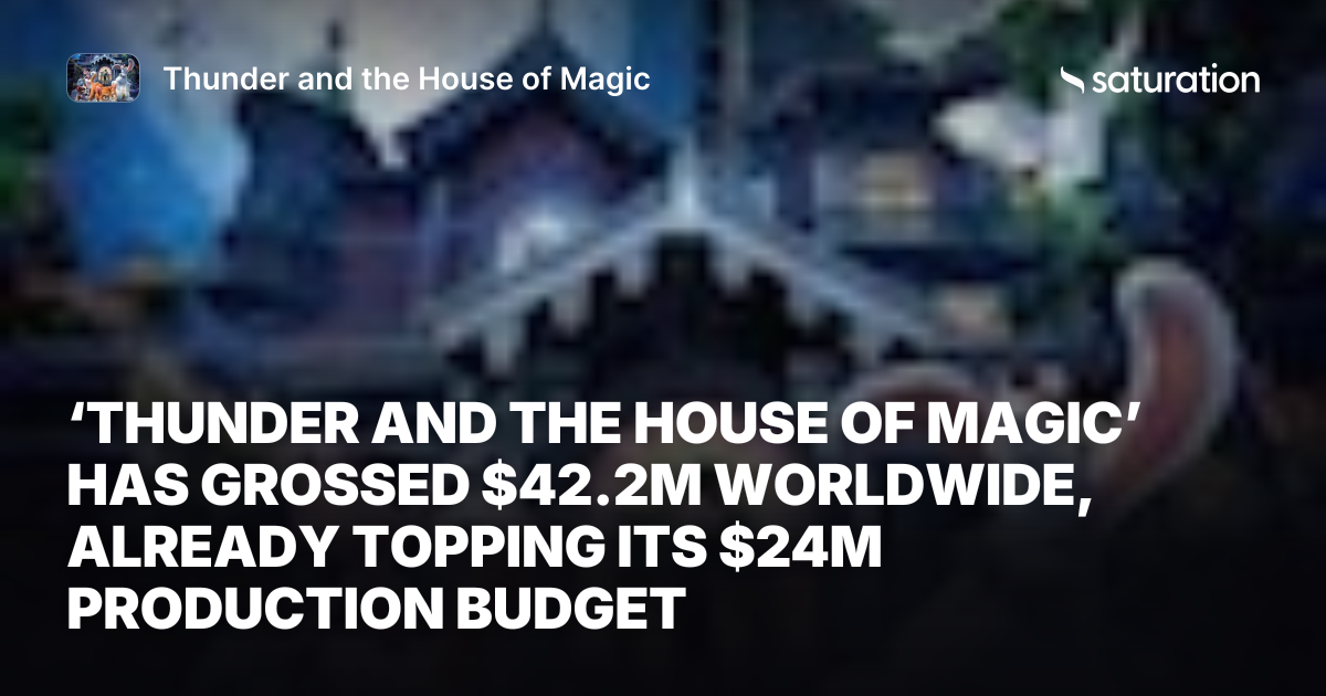 Thunder and the House of Magic share card